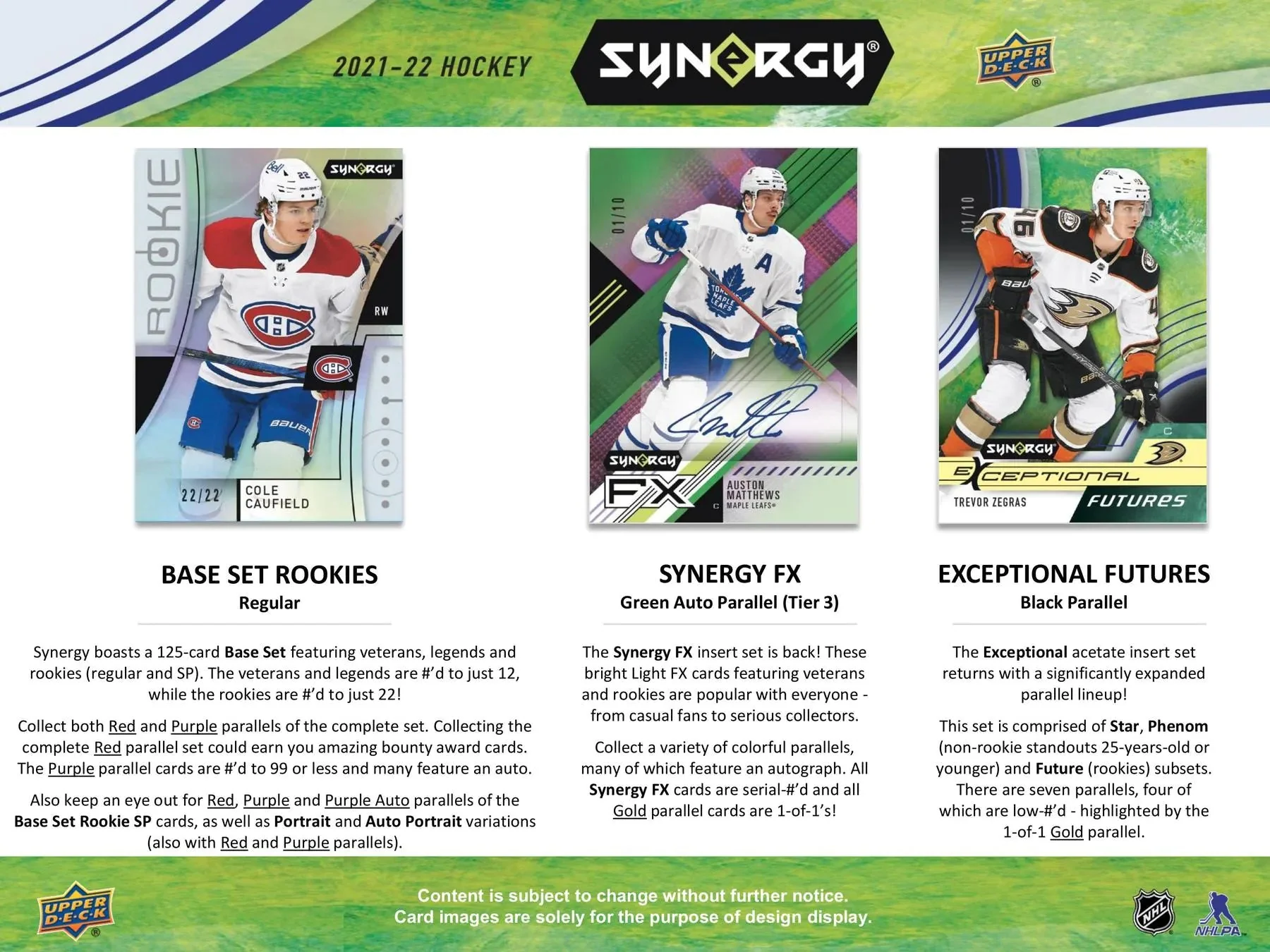 2021-22 Upper Deck Synergy Hockey Hobby Box - Image 4