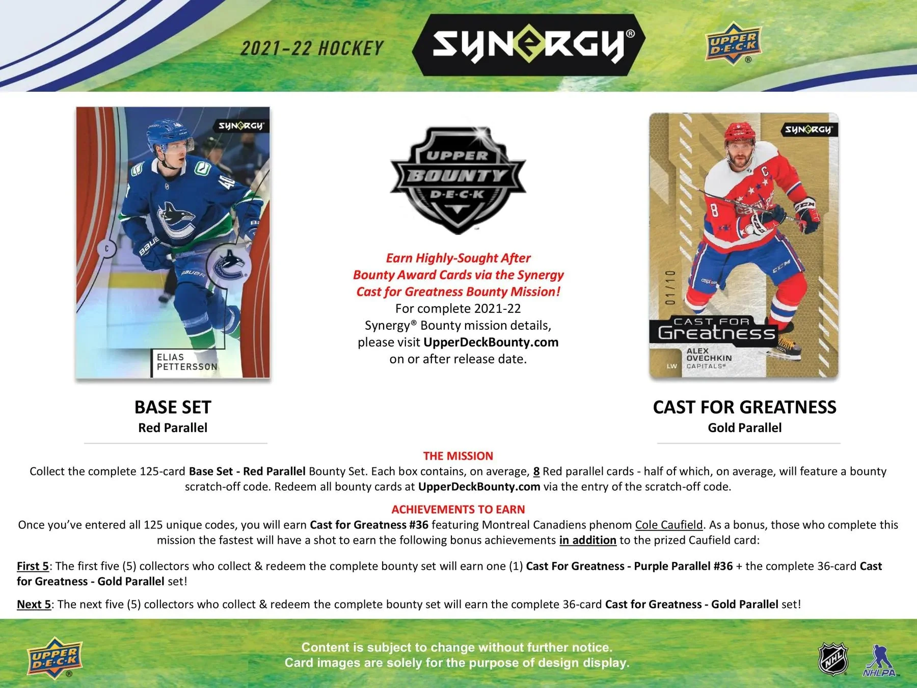 2021-22 Upper Deck Synergy Hockey Hobby Box - Image 6