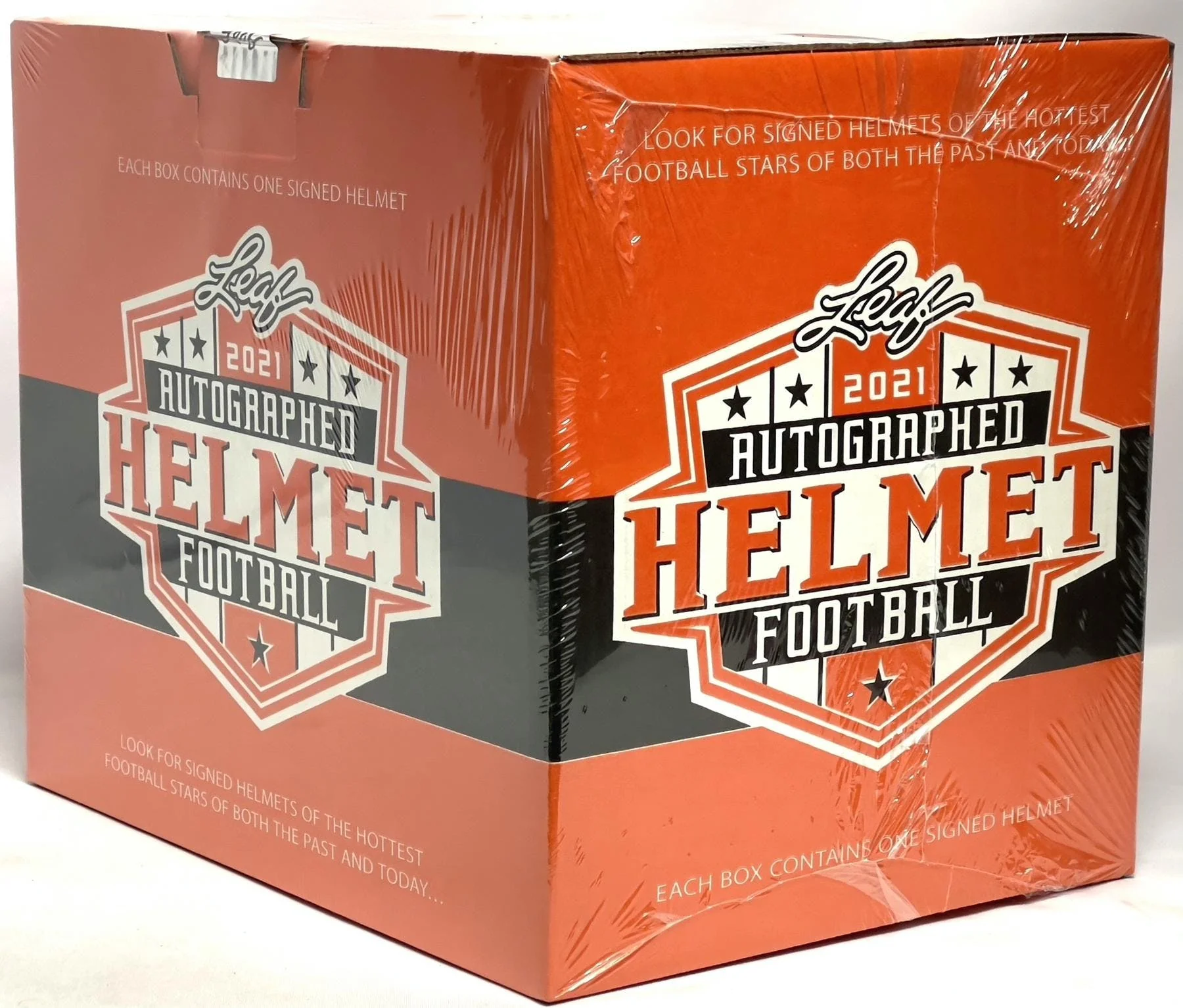 2021 Leaf Autographed Full Sized Helmet Football Box - Image 2
