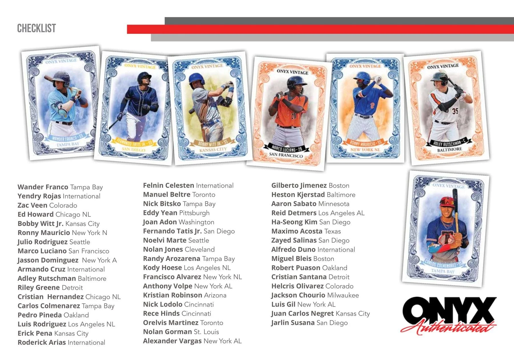 2021 Onyx Vintage Baseball Hobby Box - Image 5