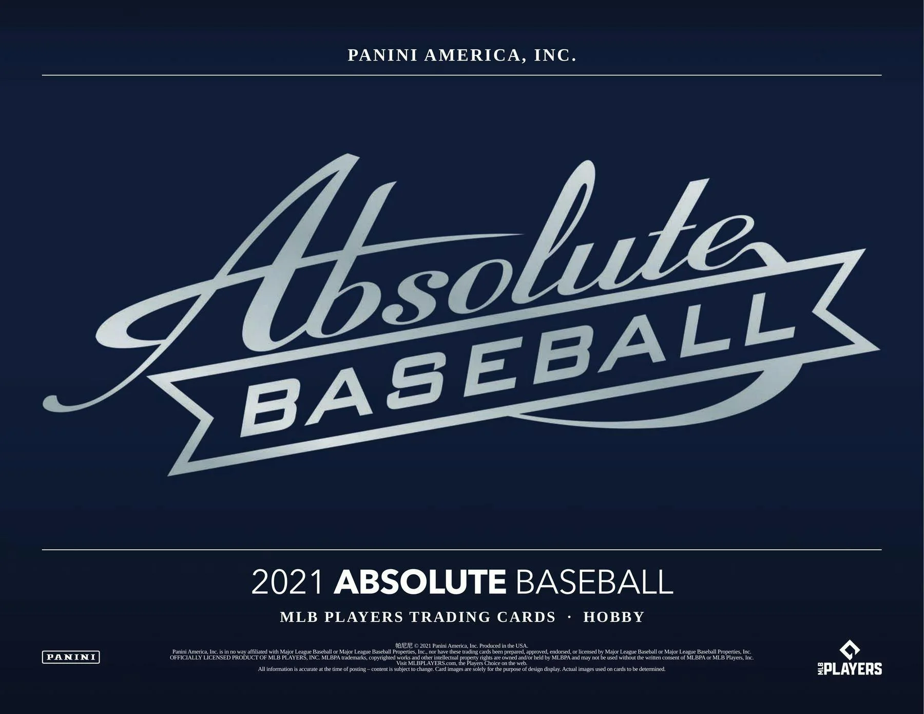 2021 Panini Absolute Baseball Hobby Box - Image 3