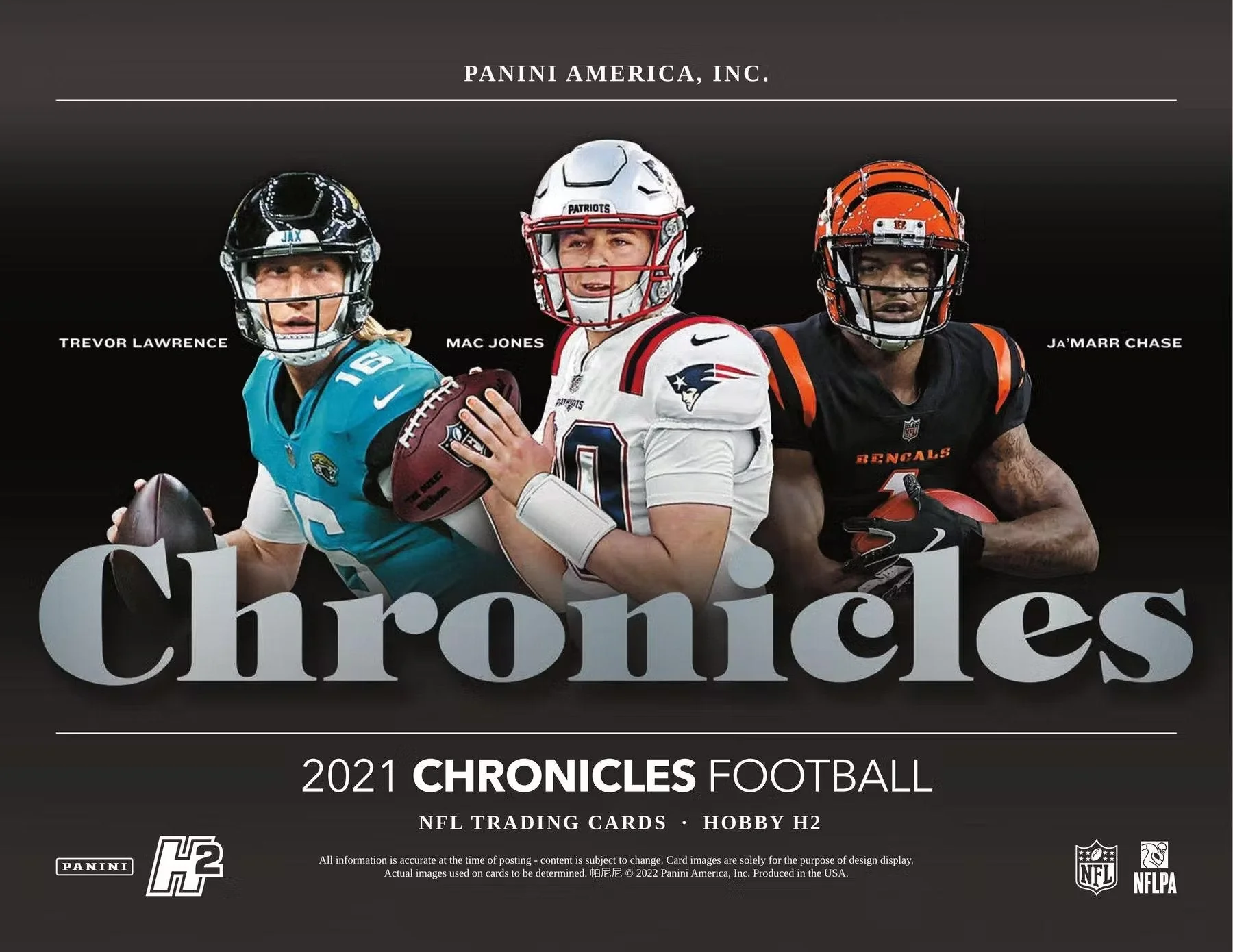 2021 Panini Chronicles Football H2 Box - Image 5