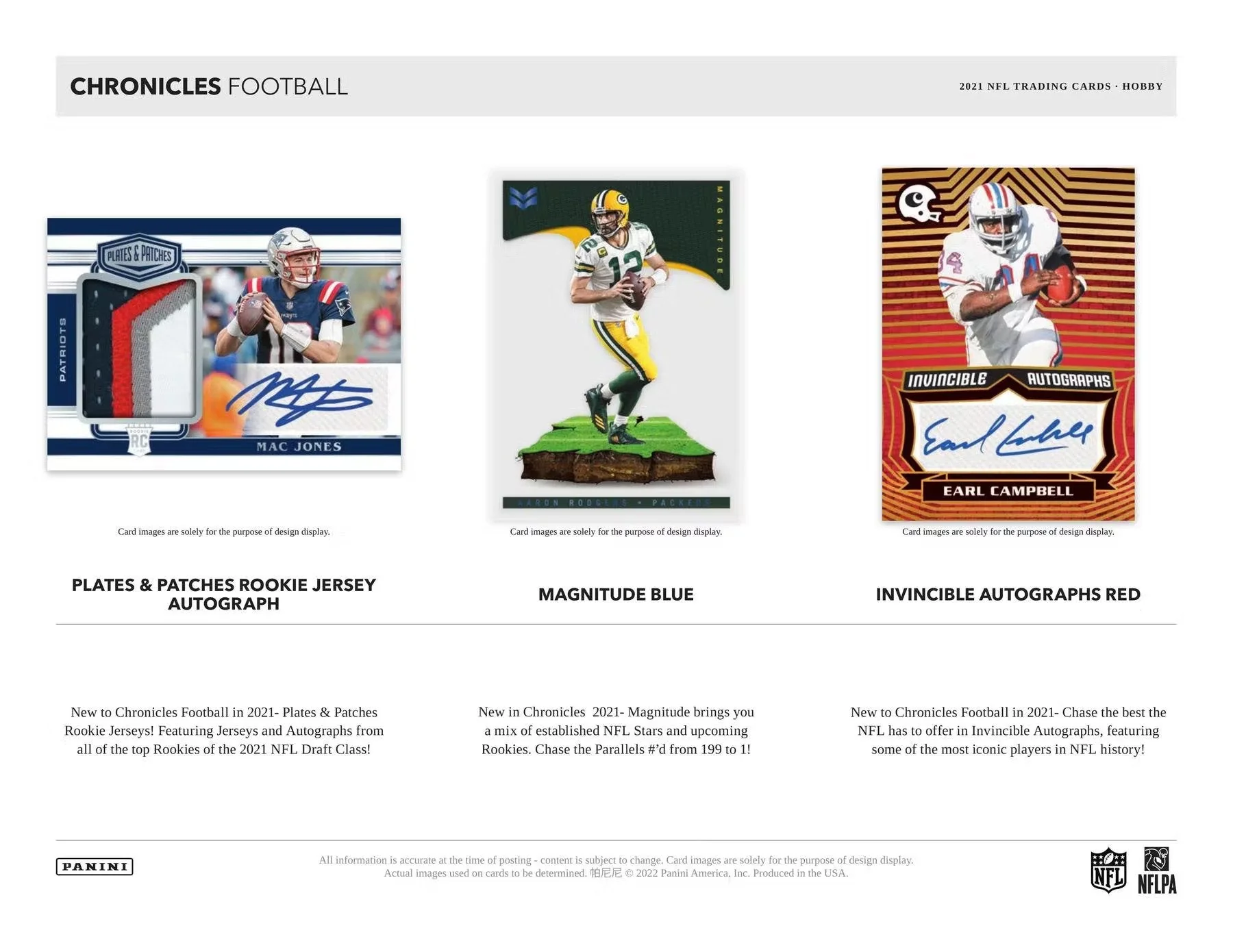 2021 Panini Chronicles Football Hobby Box - Image 7