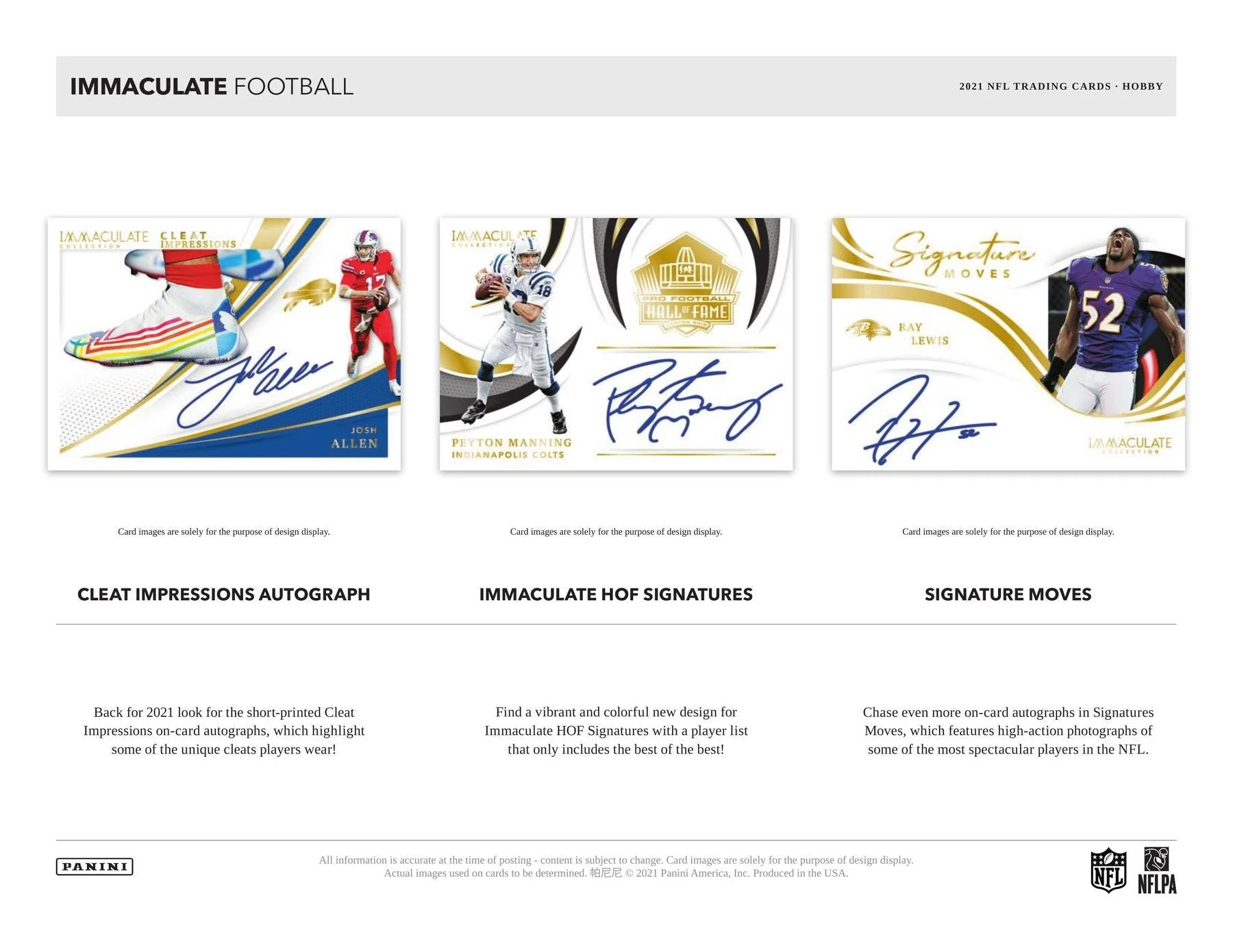 2021 Panini Immaculate Football Hobby Box - Image 5