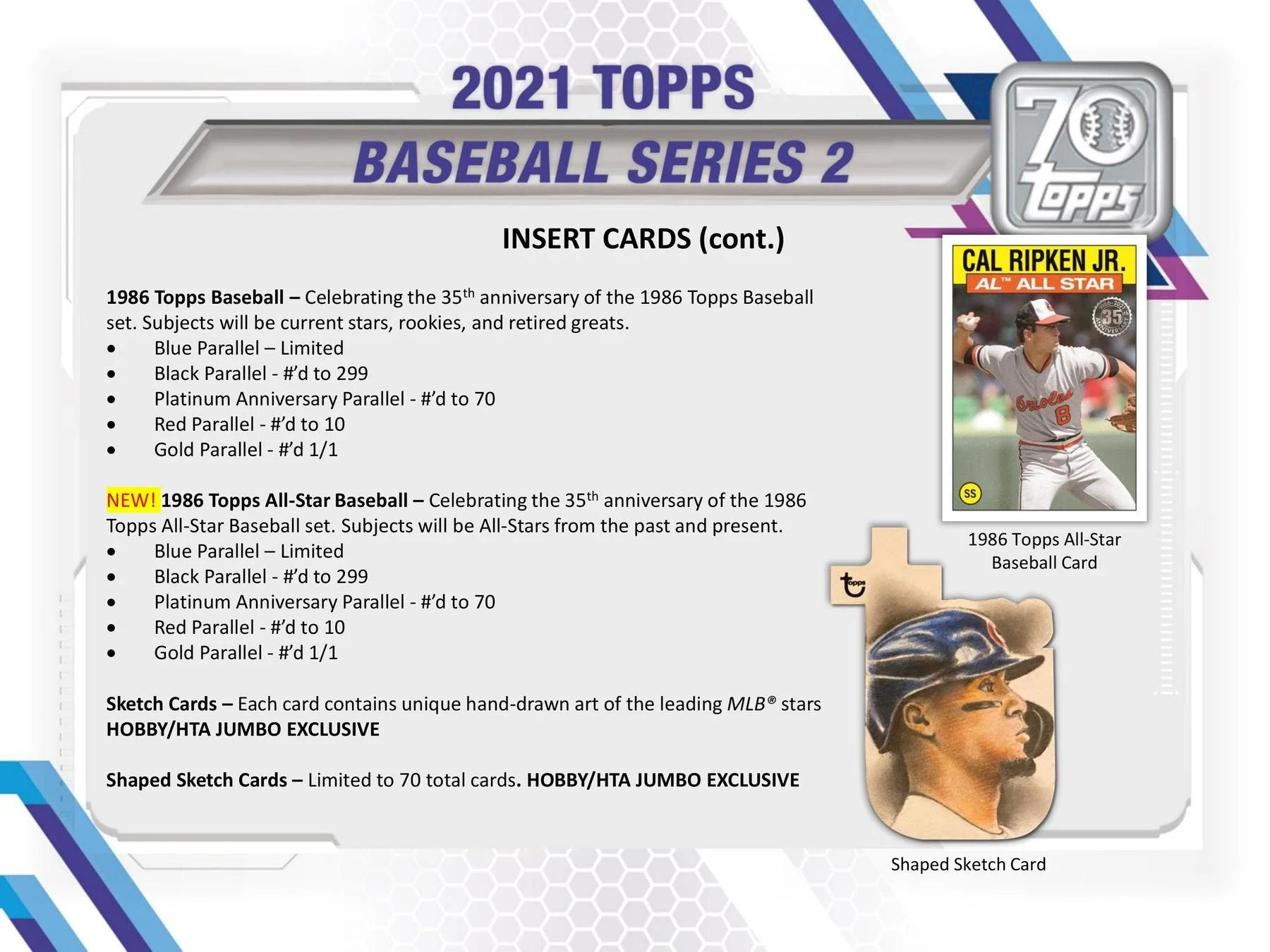 2021 Topps Series 2 Baseball Hobby Box - Image 10