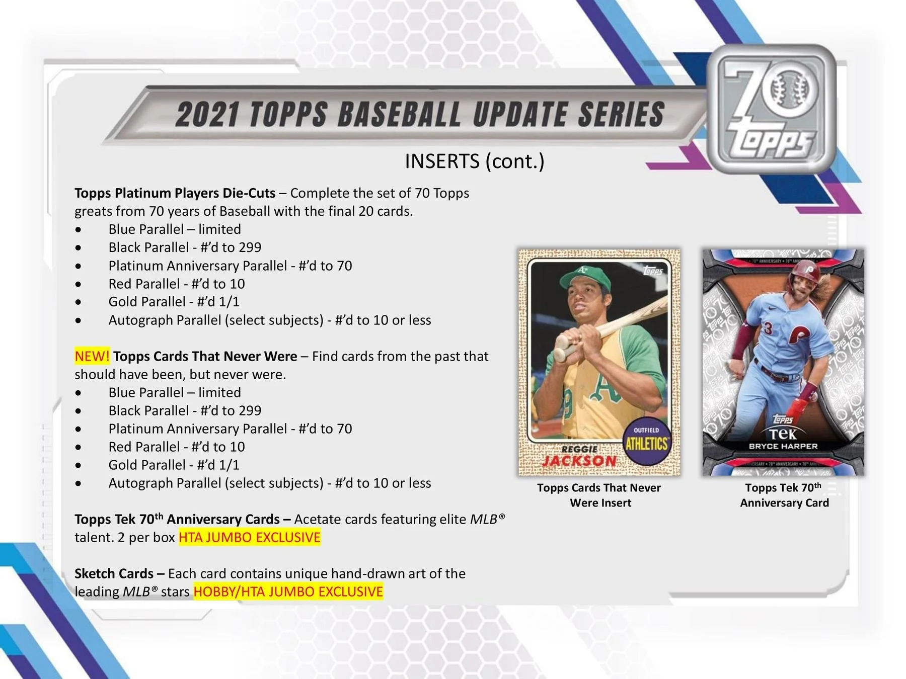 2021 Topps Update Series Baseball Hobby Box - Image 10