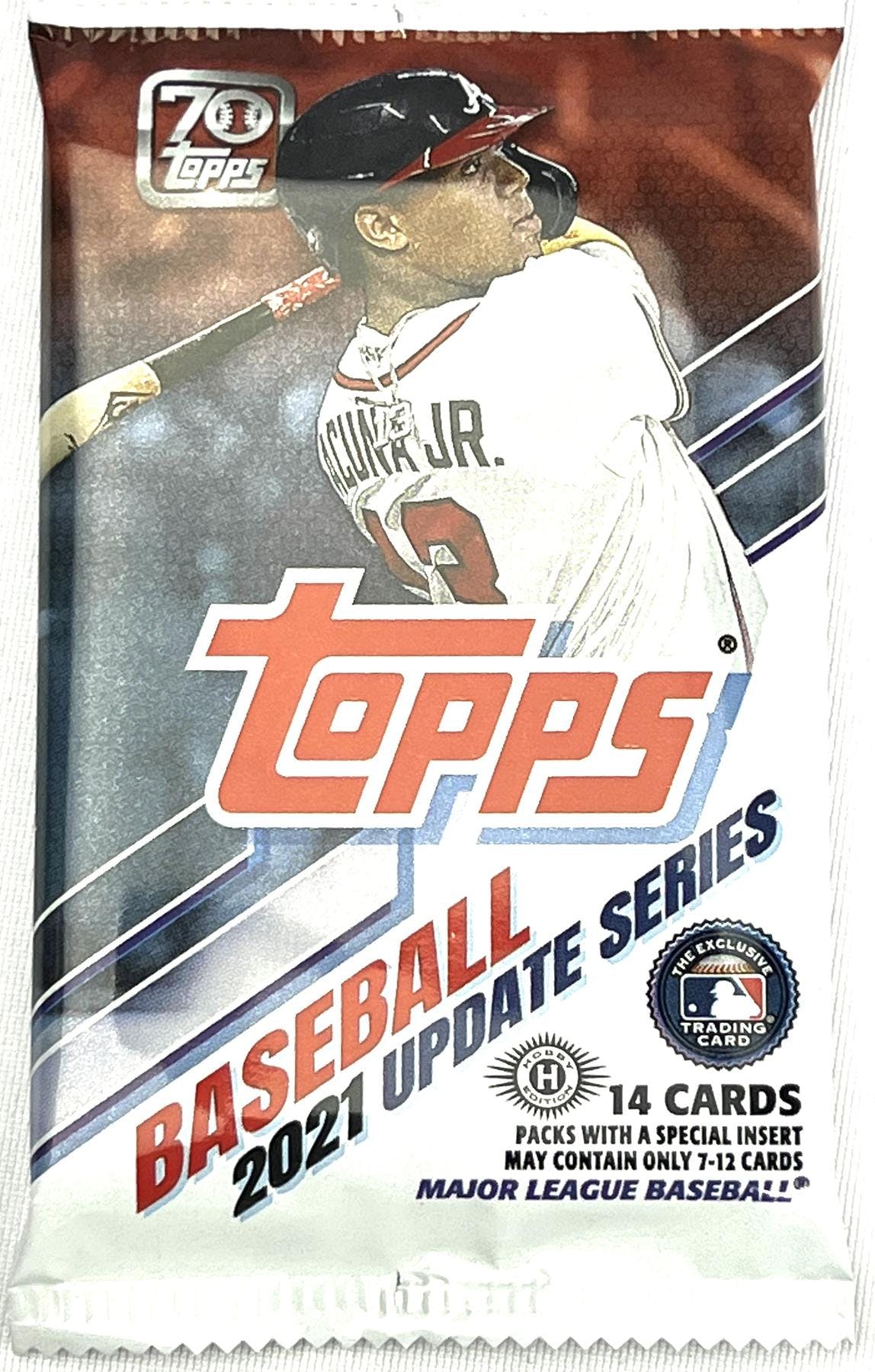 2021 Topps Update Series Baseball Hobby Box - Image 3