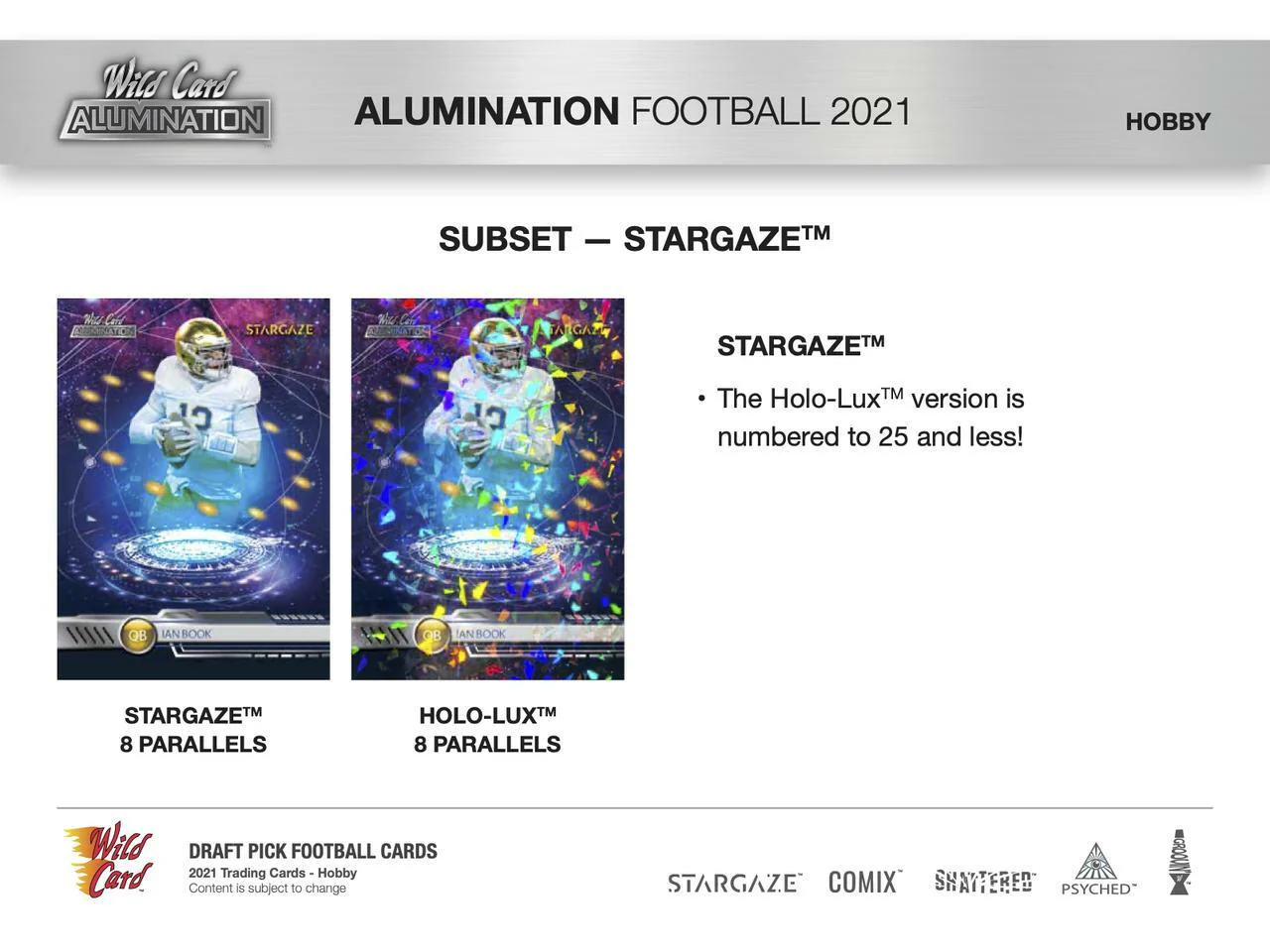 2021 Wild Card Alumination Football Hobby Box - Image 5