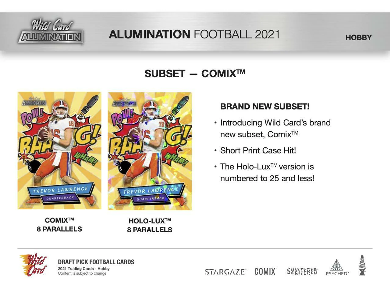 2021 Wild Card Alumination Football Hobby Box - Image 6