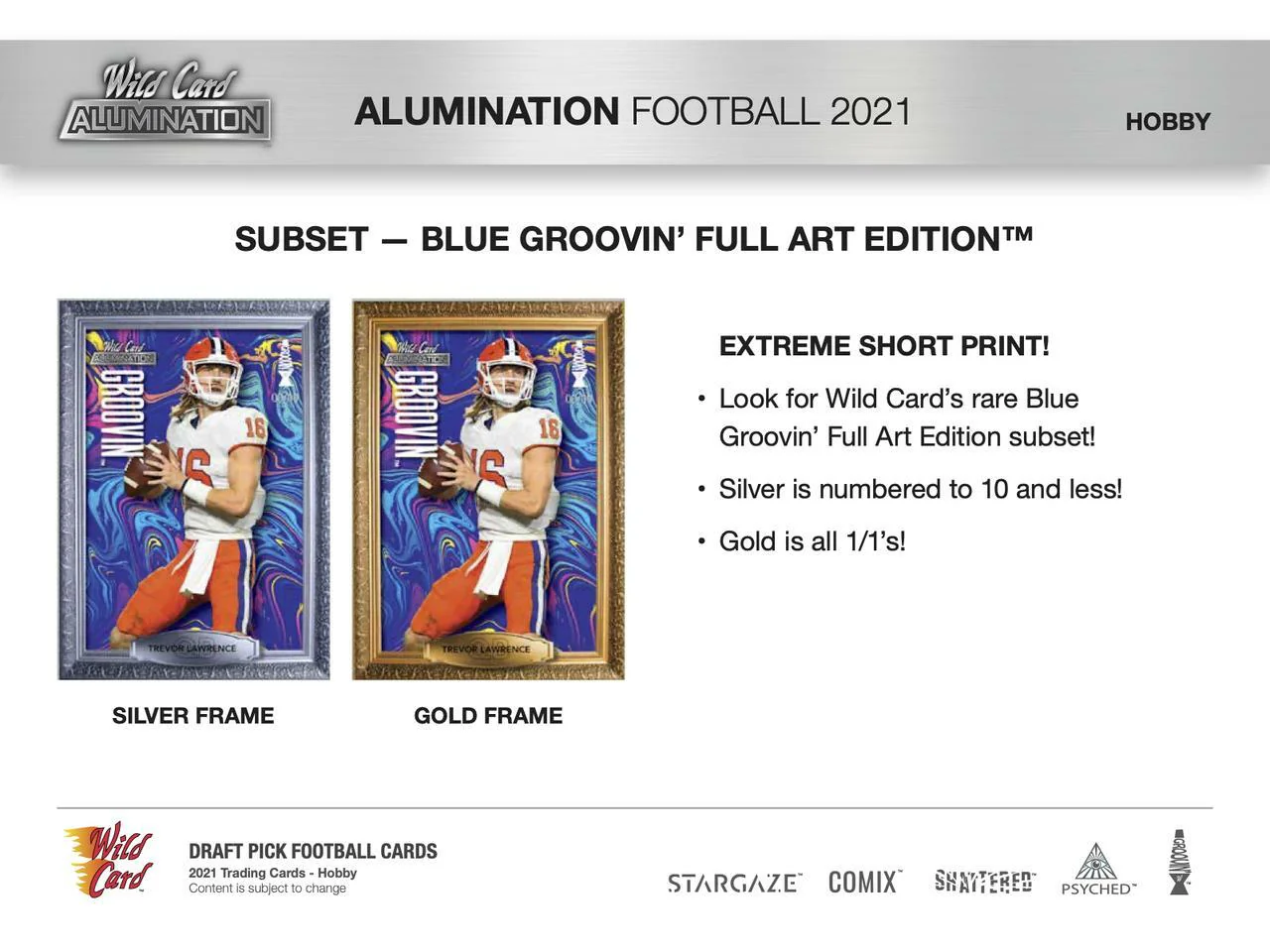 2021 Wild Card Alumination Football Hobby Box - Image 8