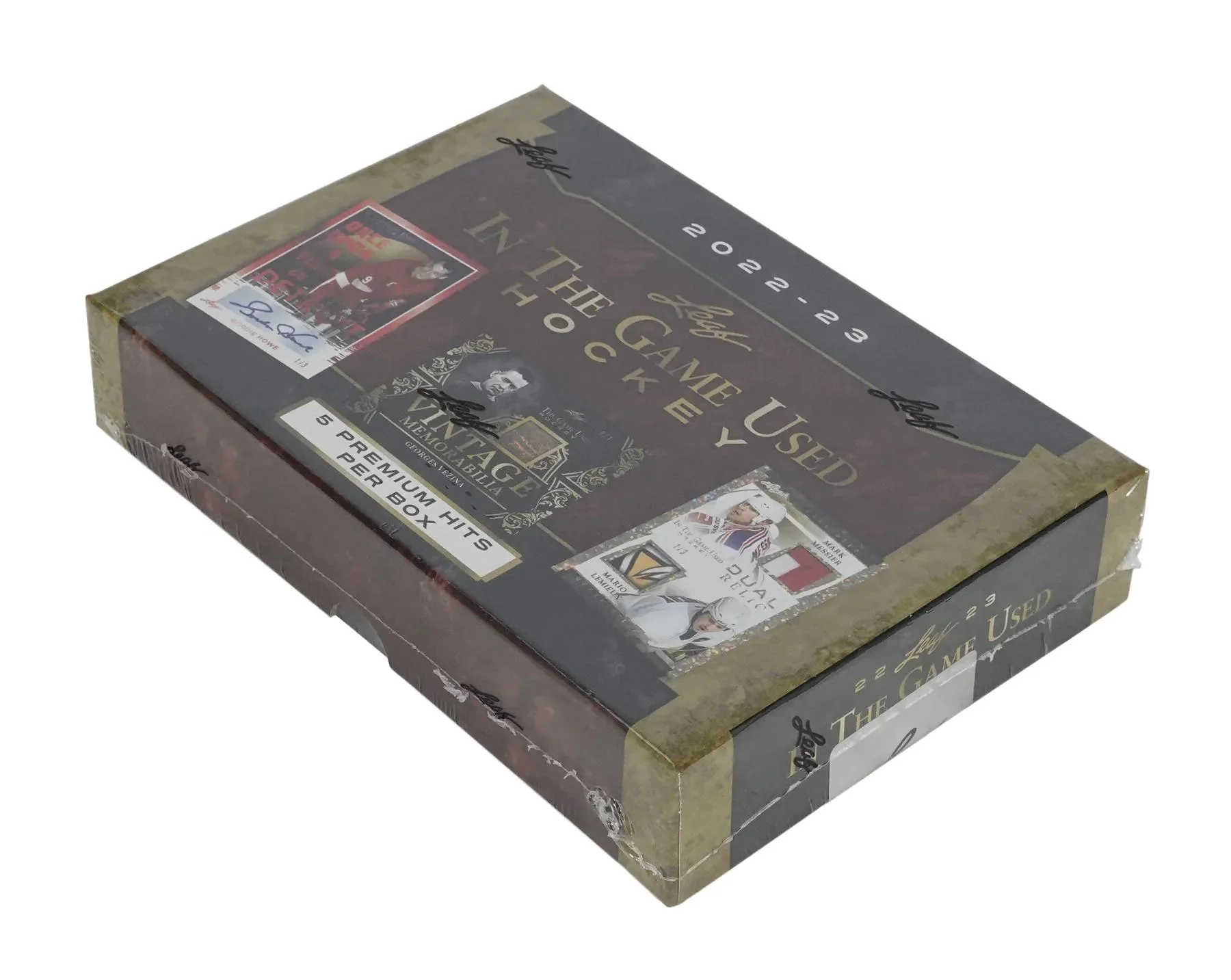 2022/23 Leaf In The Game Used Hockey Hobby Box - Image 2