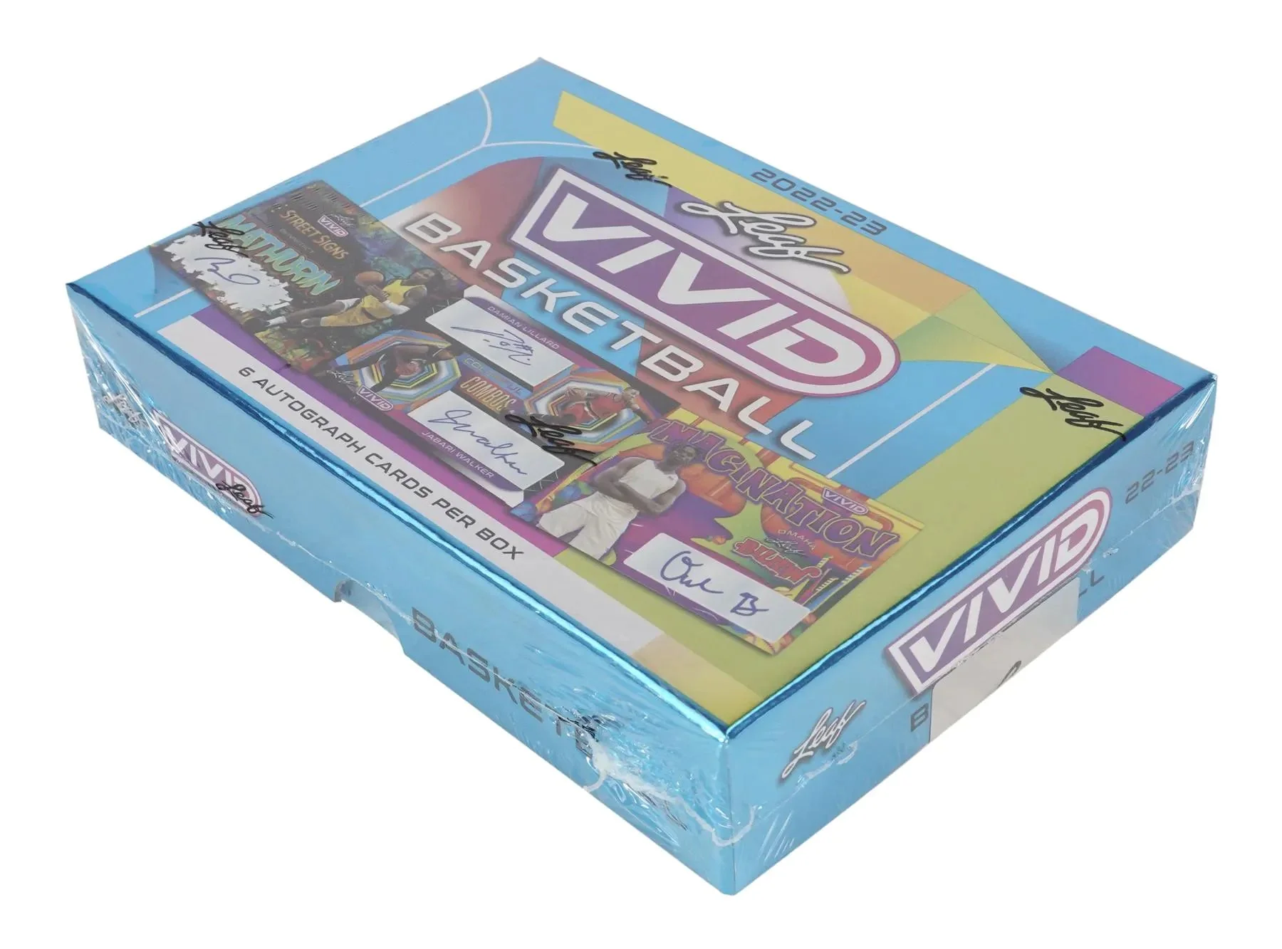 2022-23 Leaf Vivid Basketball Hobby Box - Image 2