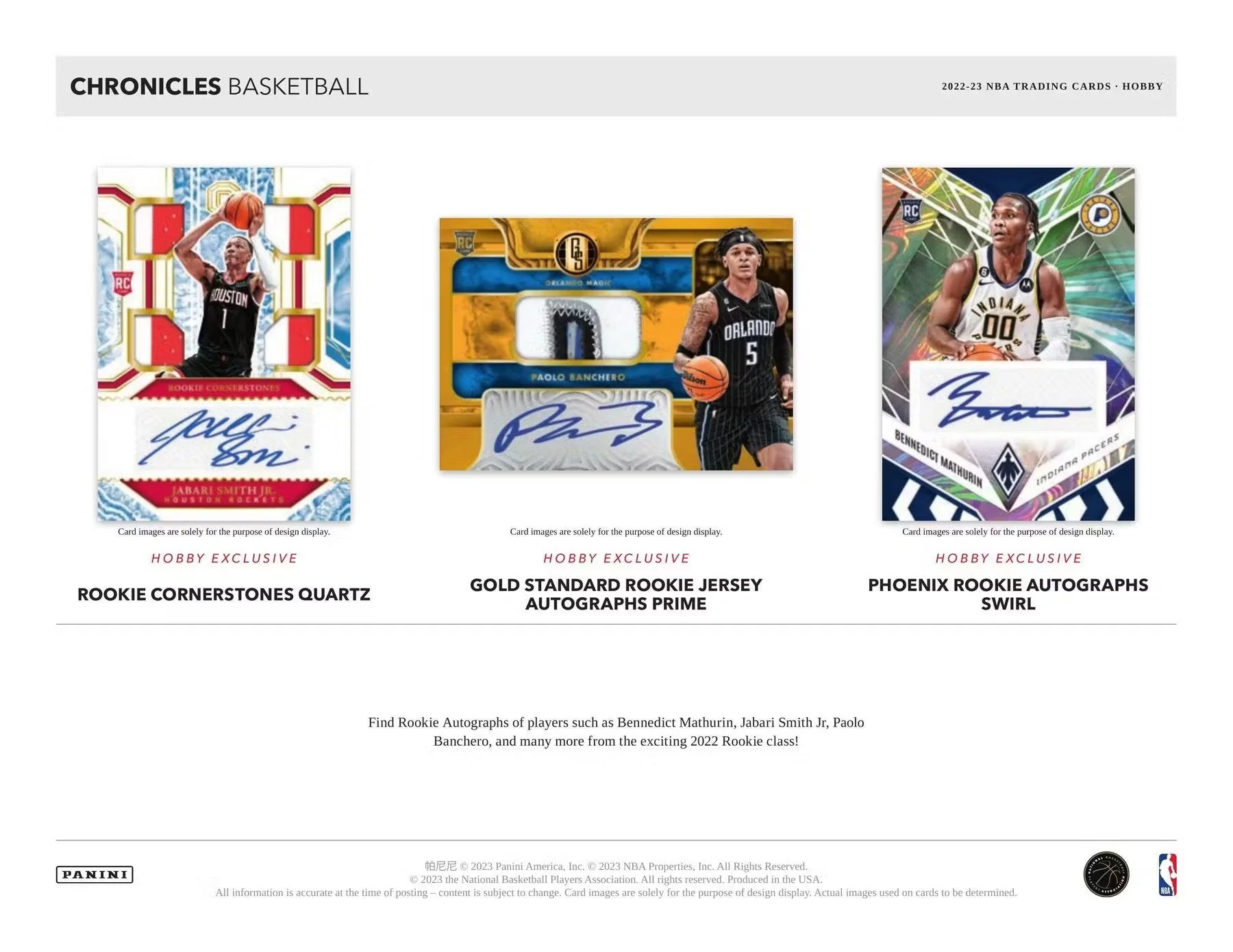 2022-23 Panini Chronicles Basketball Hobby Box - Image 5