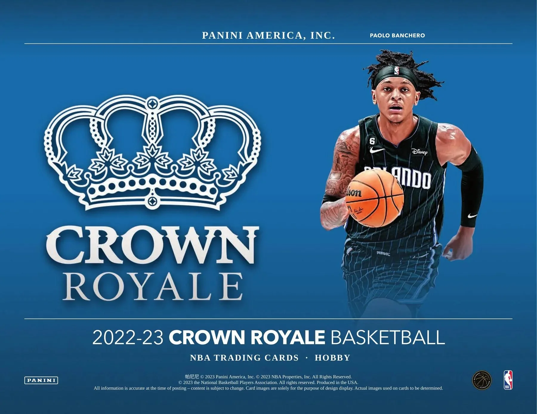 2022-23 Panini Crown Royale Basketball Hobby Box - Image 3