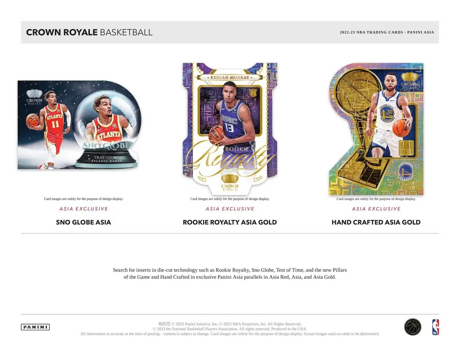 2022-23 PANINI CROWN ROYALE NBA BASKETBALL ASIA TMALL BOX - FREE SHIPPING 🔥🔥🔥 - Image 6
