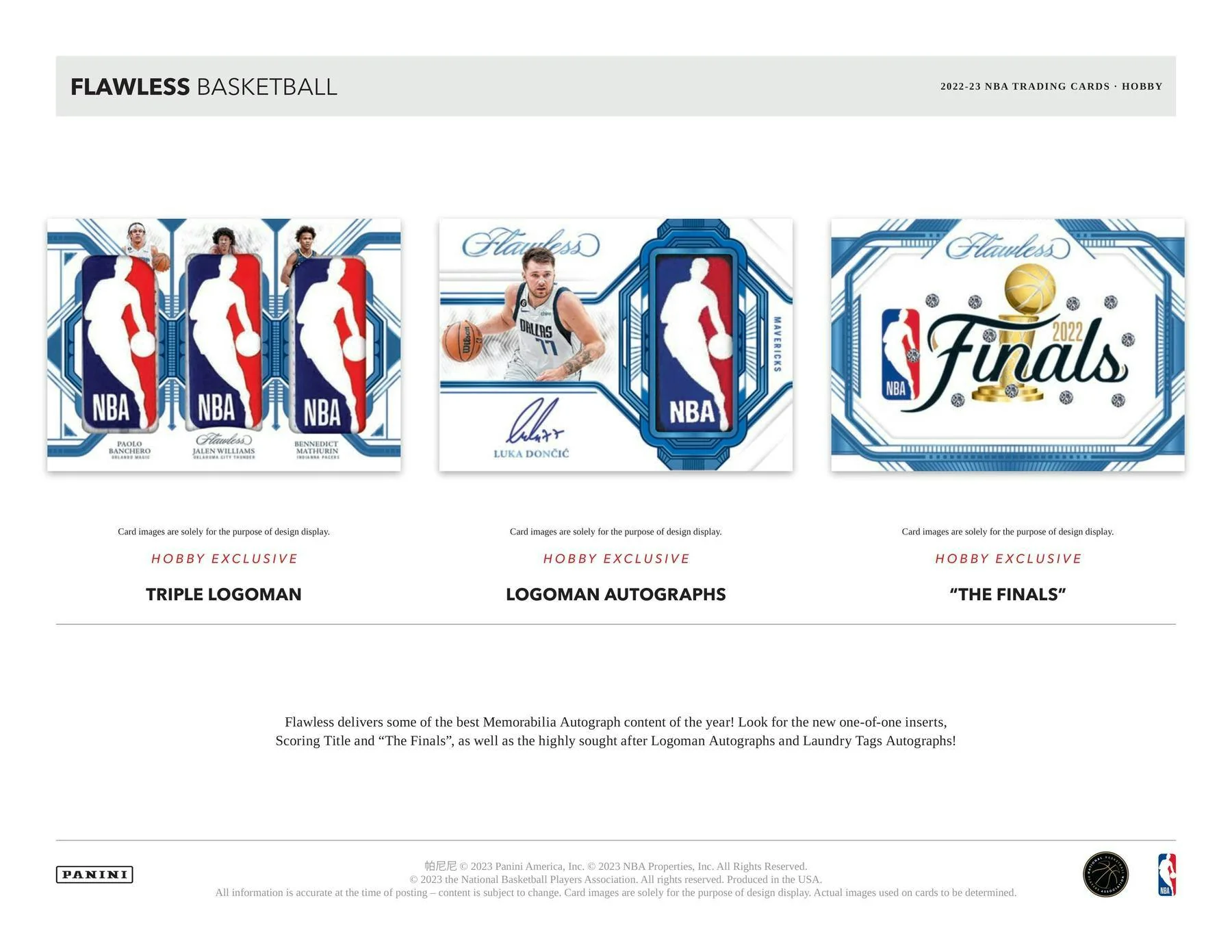 2022-23 Panini Flawless Basketball Hobby 2-Box Case - Image 5