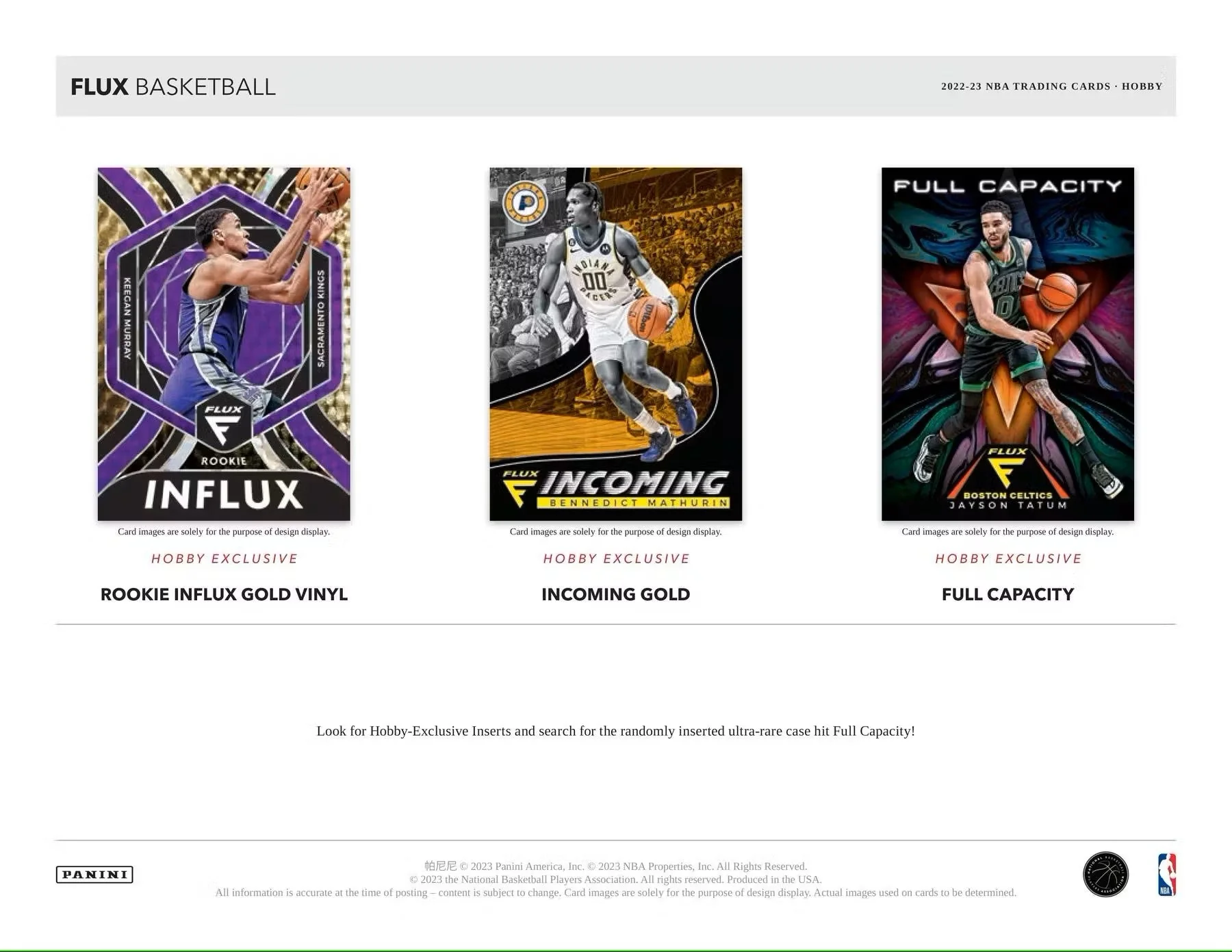 2022/23 Panini Flux Basketball Hobby Box - Image 6