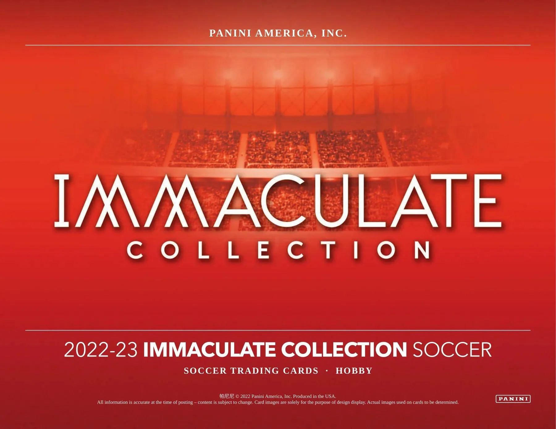 2022-23 Panini Immaculate Soccer Hobby Box - Image 3