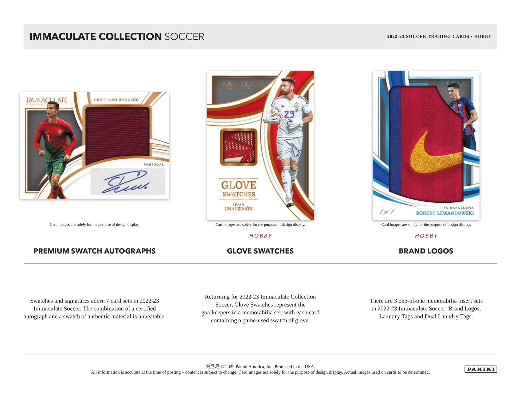 2022-23 Panini Immaculate Soccer Hobby Box - Image 5