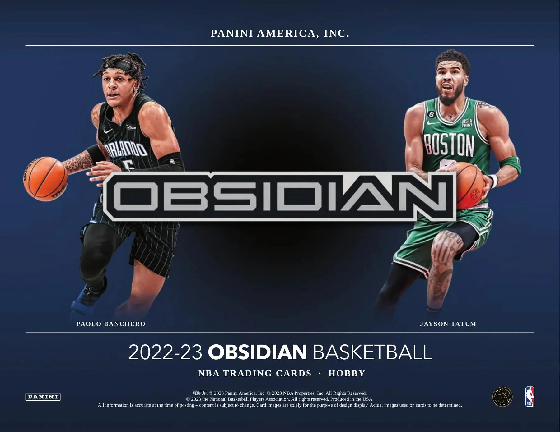2022-23 Panini Obsidian Basketball Hobby Box - Image 3