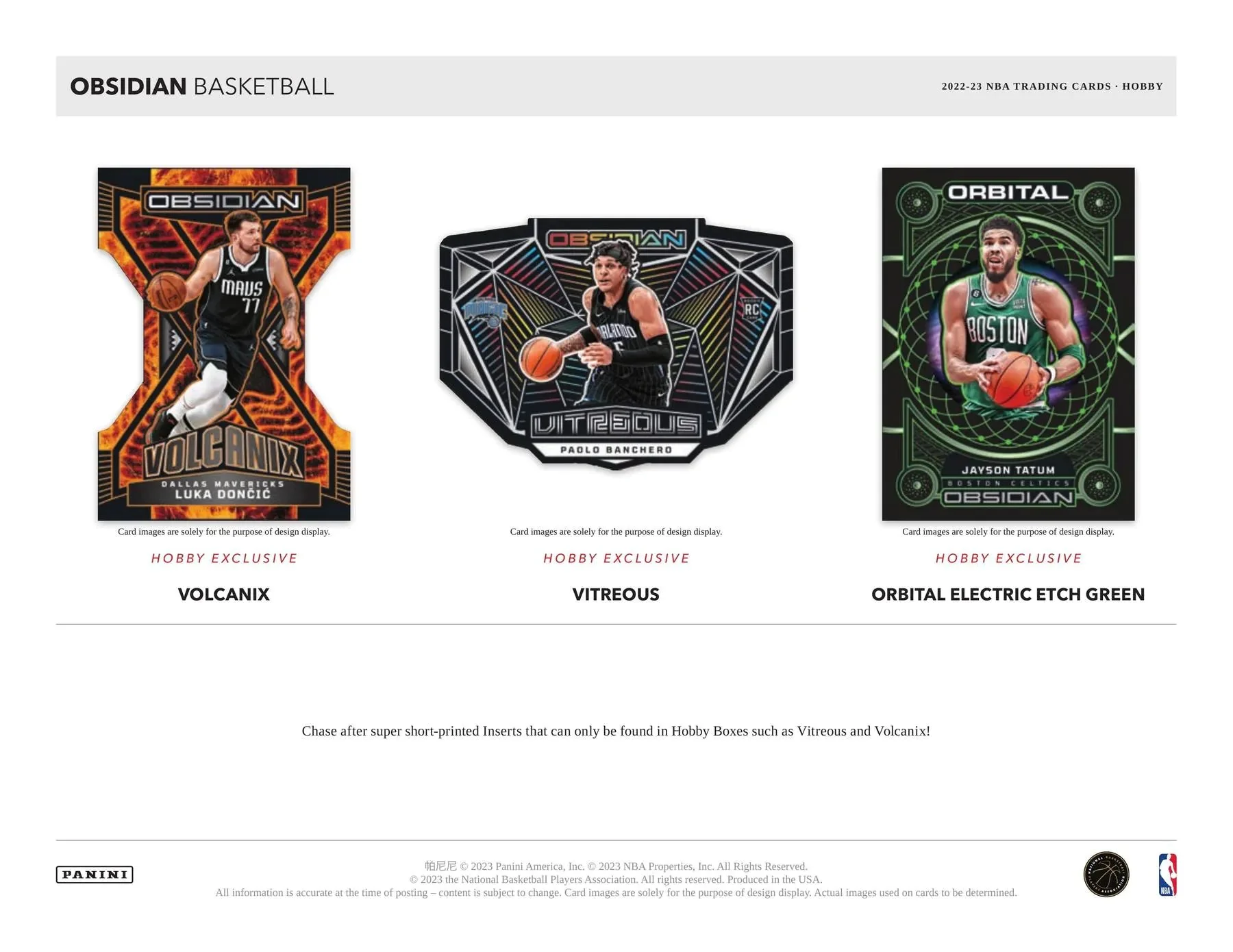 2022-23 Panini Obsidian Basketball Hobby Box - Image 5