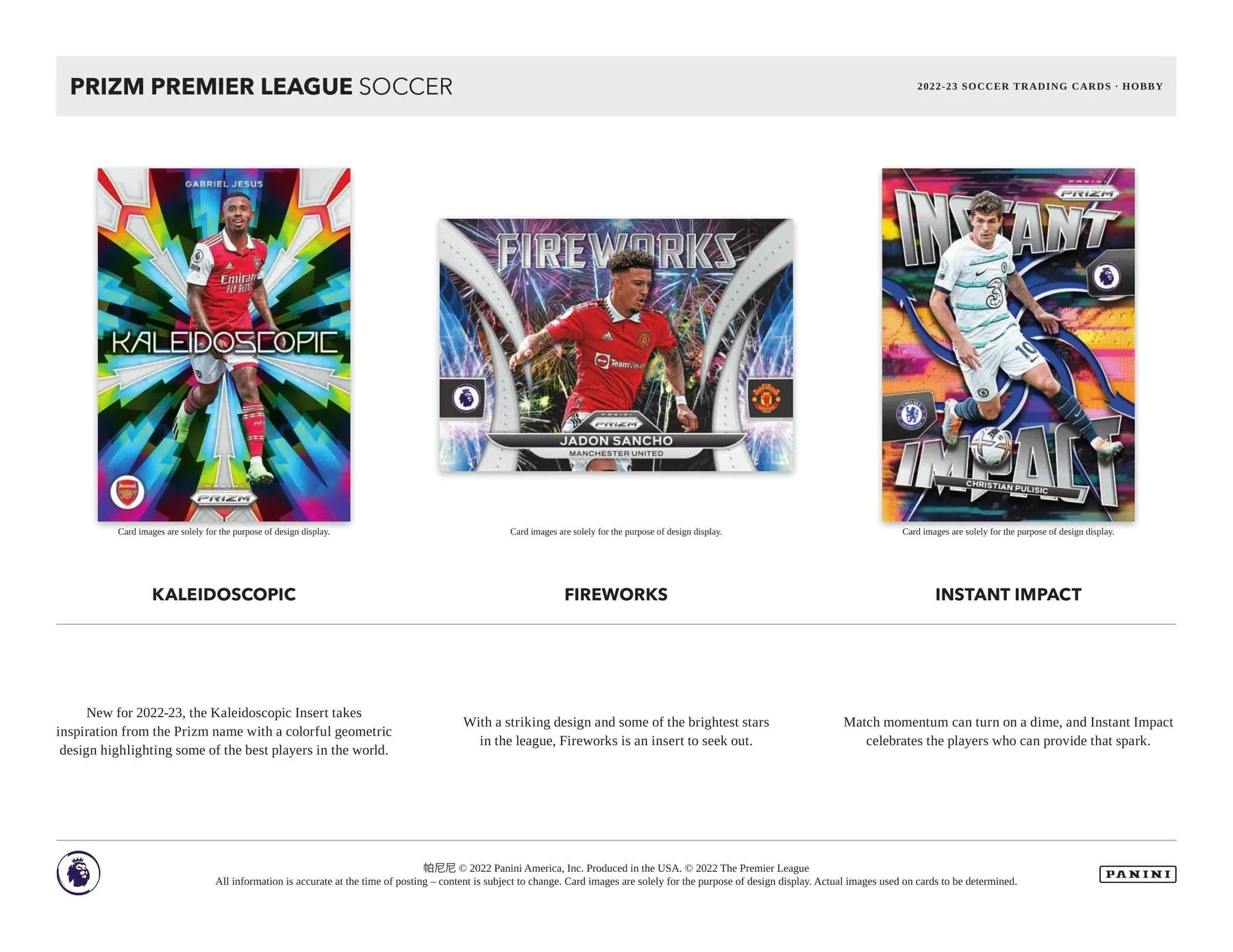 2022-23 Panini Prizm EPL Soccer Hobby - Image 6