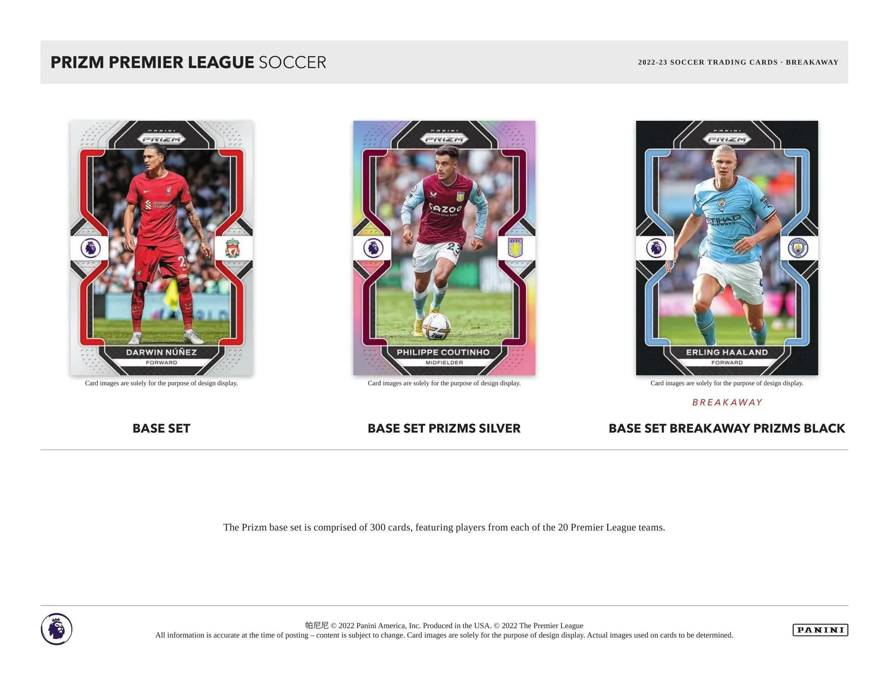 2022-23 Panini Prizm Premier League EPL Soccer Breakaway Box - Image 5