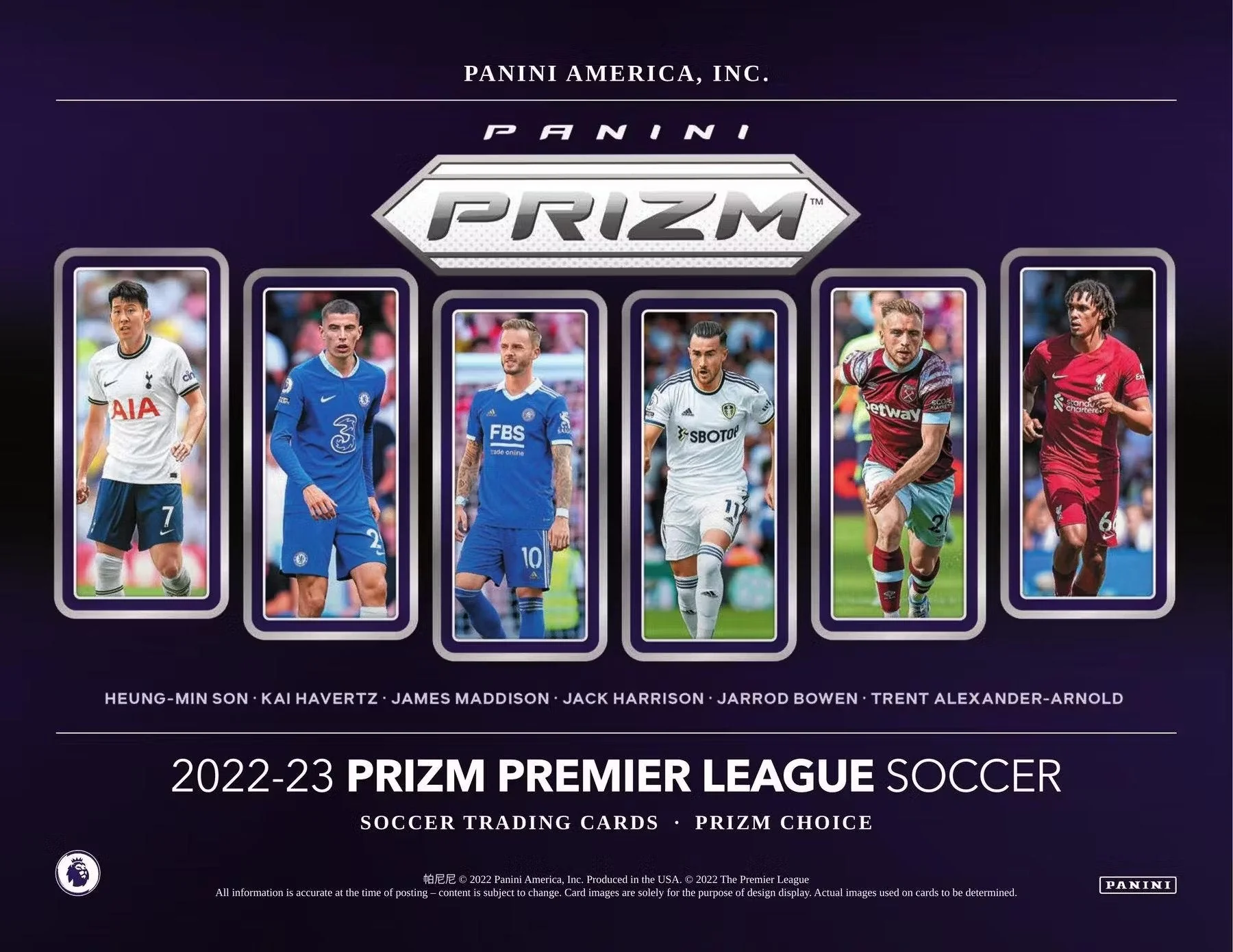2022-23 Prizm Premier League EPL Soccer Choice Box - Image 3