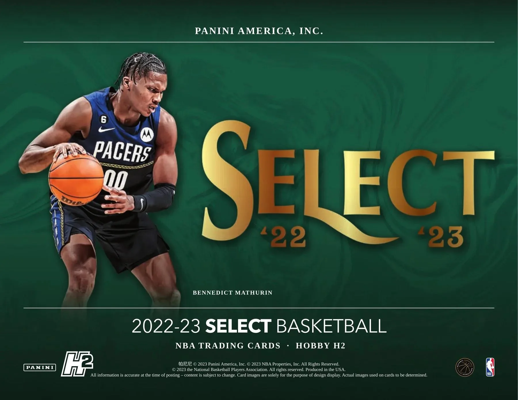 2022/23 Panini Select Basketball H2 Box - Image 4