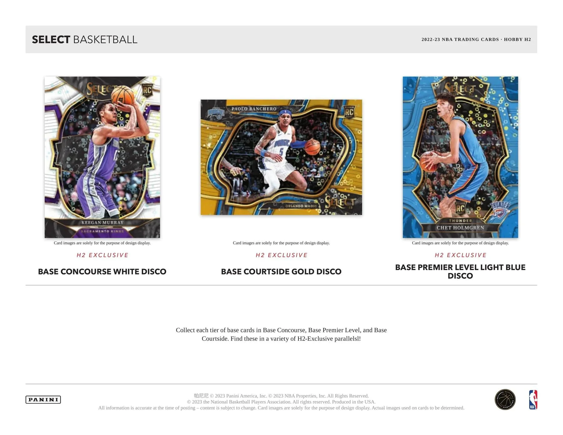 2022/23 Panini Select Basketball H2 Box - Image 5