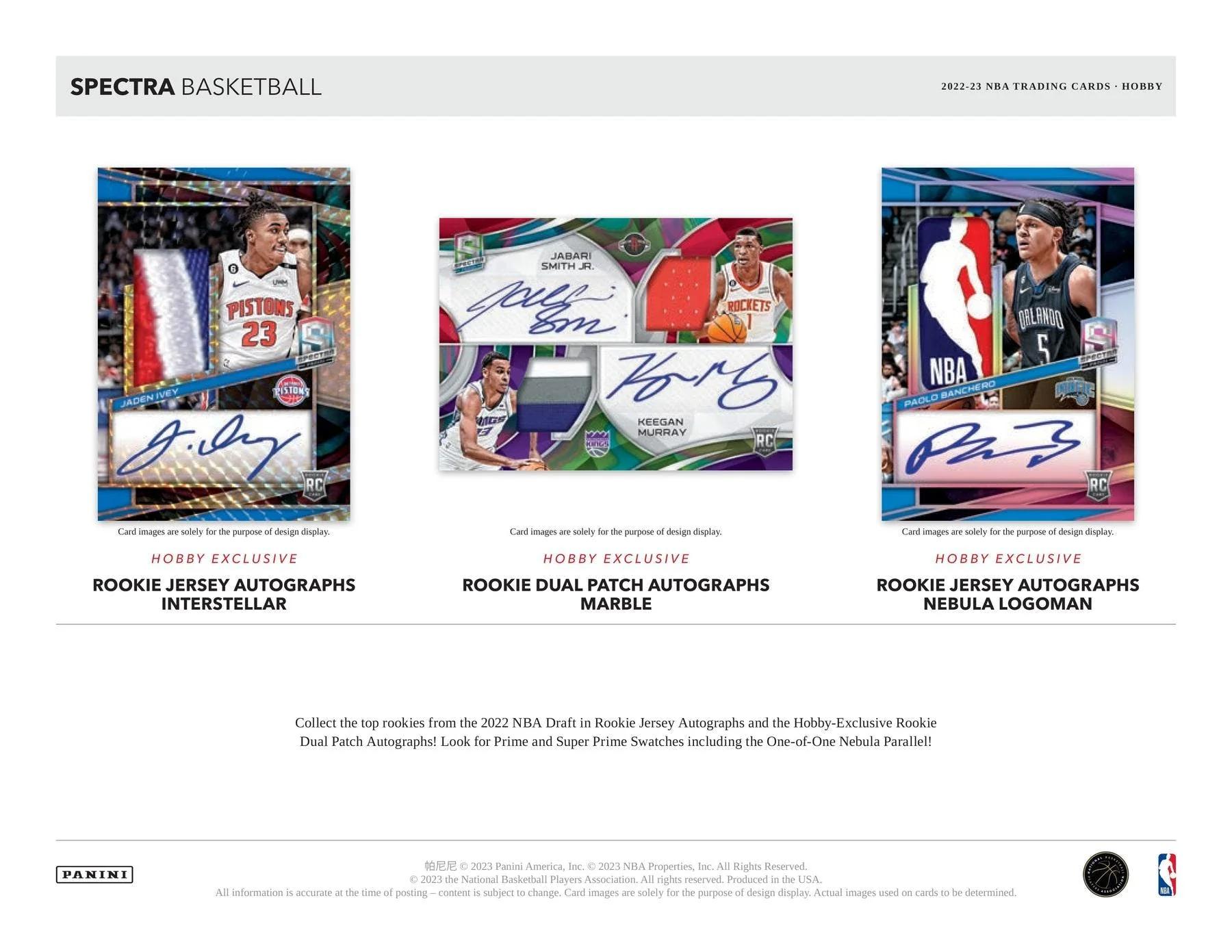 2022-23 Panini Spectra Basketball Hobby Box - Image 5