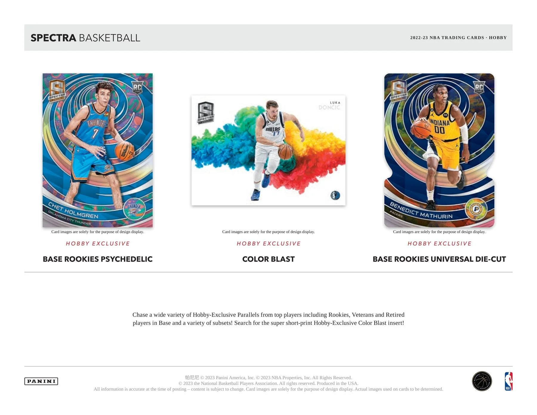 2022-23 Panini Spectra Basketball Hobby Box - Image 7