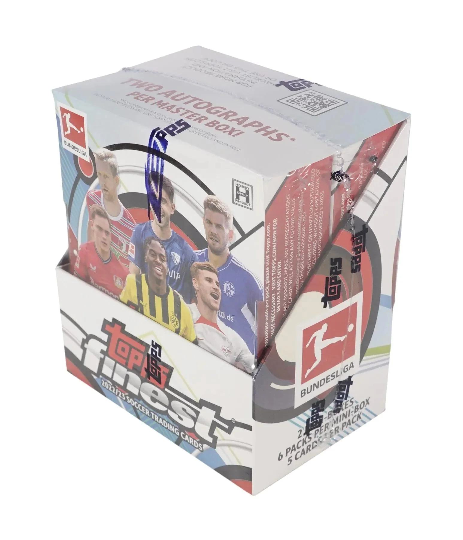 2022-23 Topps Finest Bundesliga Soccer Hobby Box - Image 2