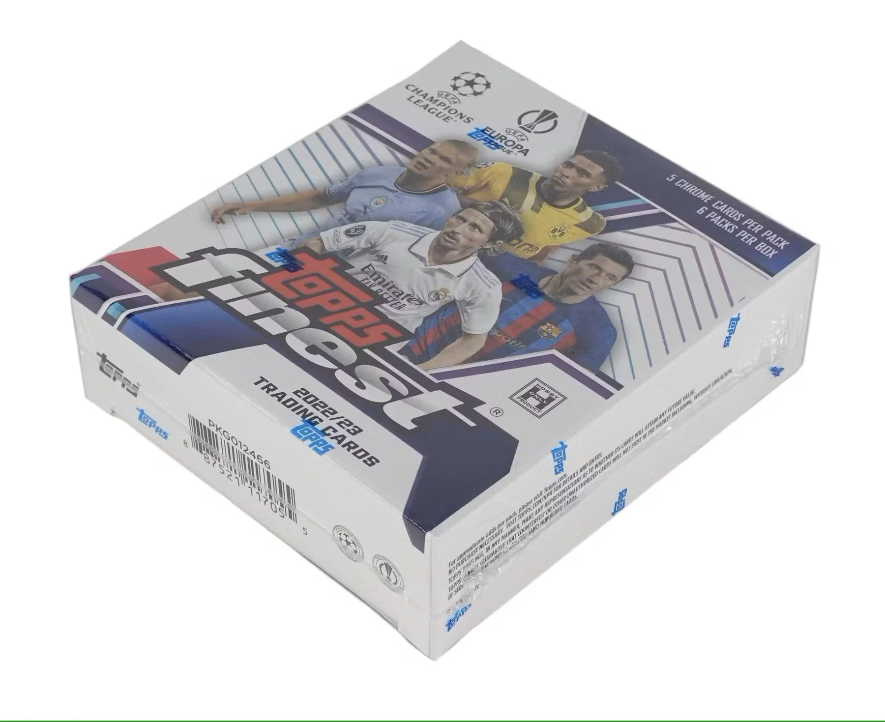 2022-23 Topps Finest UEFA Club Competitions Soccer Hobby Box - Image 4