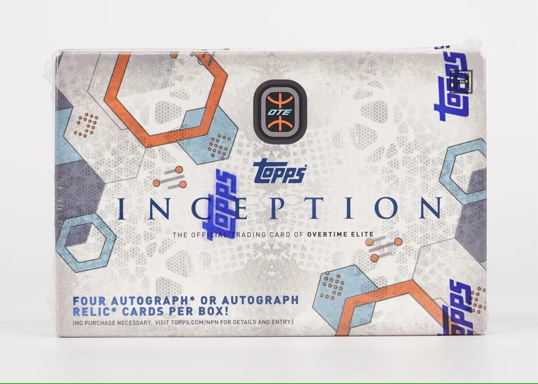 2022-23 Topps Inception Overtime Elite Basketball Hobby Box
