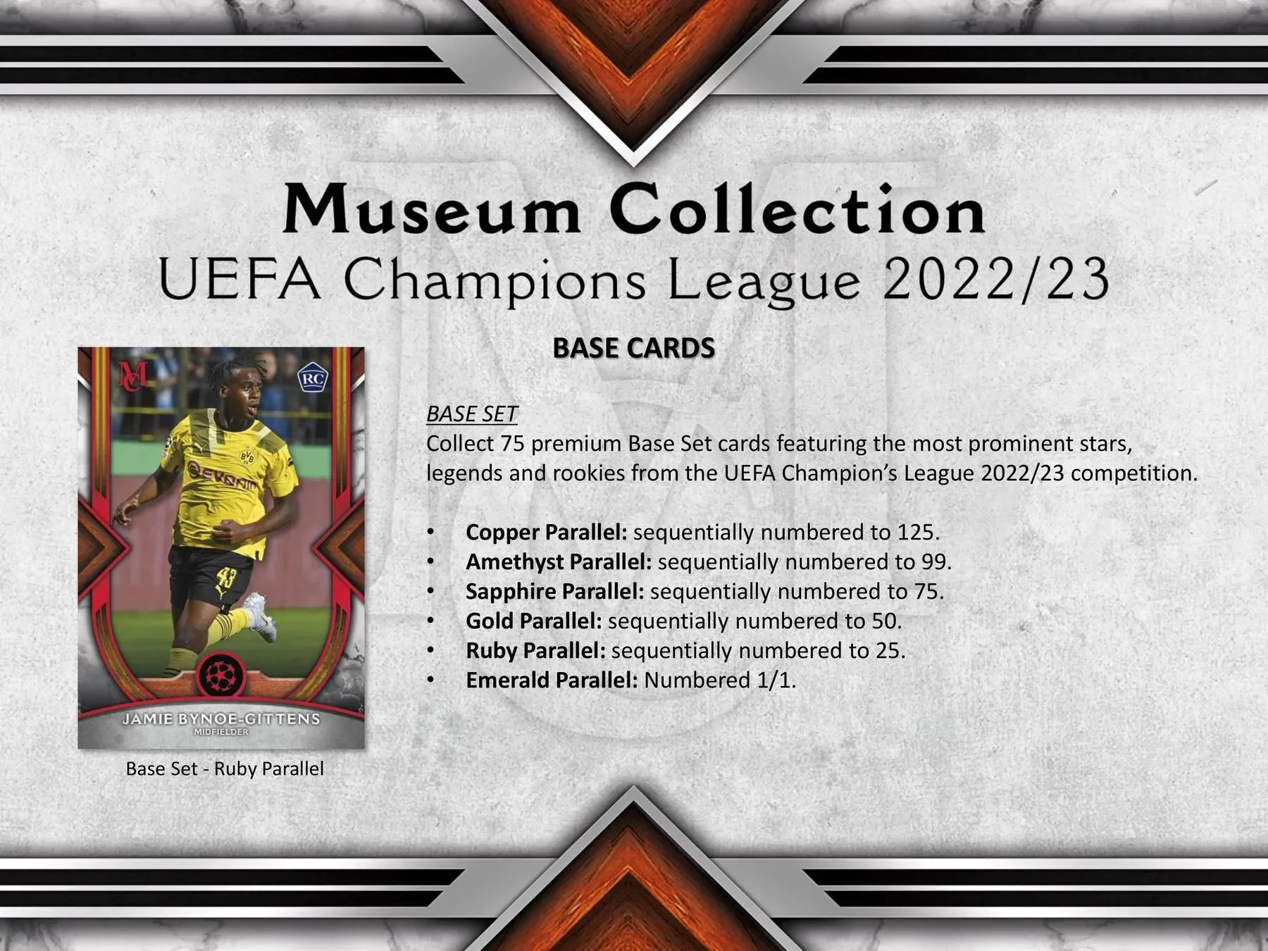 2022/23 Topps Museum Collection UEFA Champions League Soccer Hobby Box - Image 8