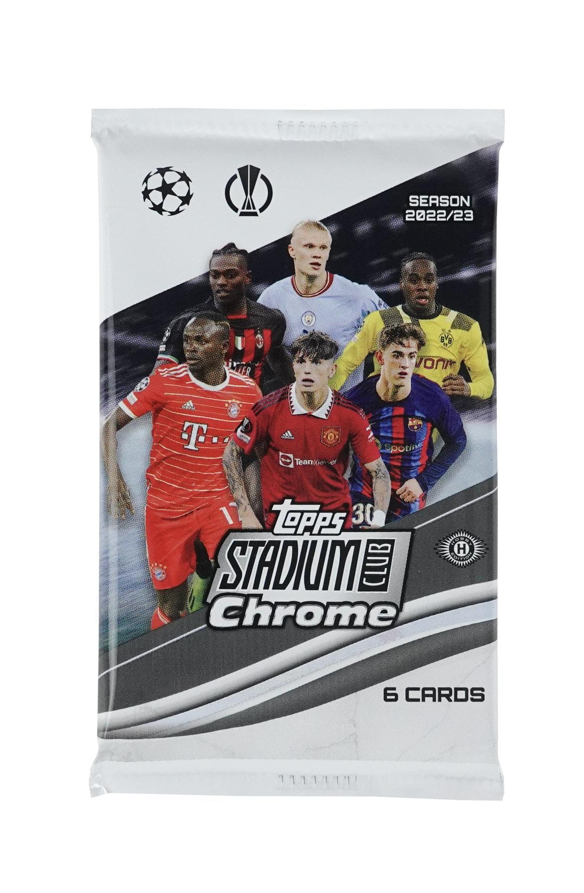 2022-23 Topps Stadium Club Chrome UEFA Club Competitions Soccer Hobby Box - Image 3