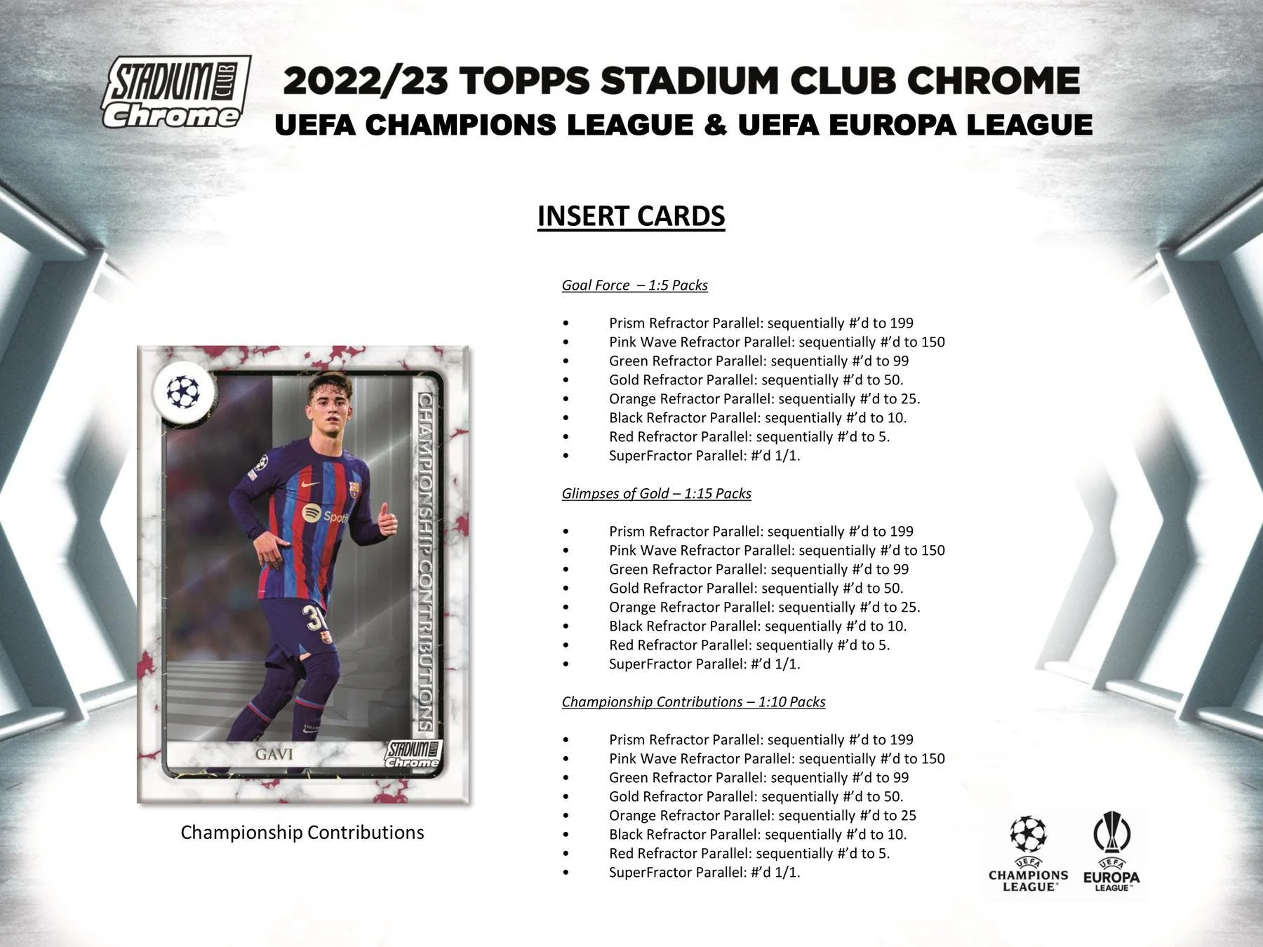 2022-23 Topps Stadium Club Chrome UEFA Club Competitions Soccer Hobby Box - Image 7