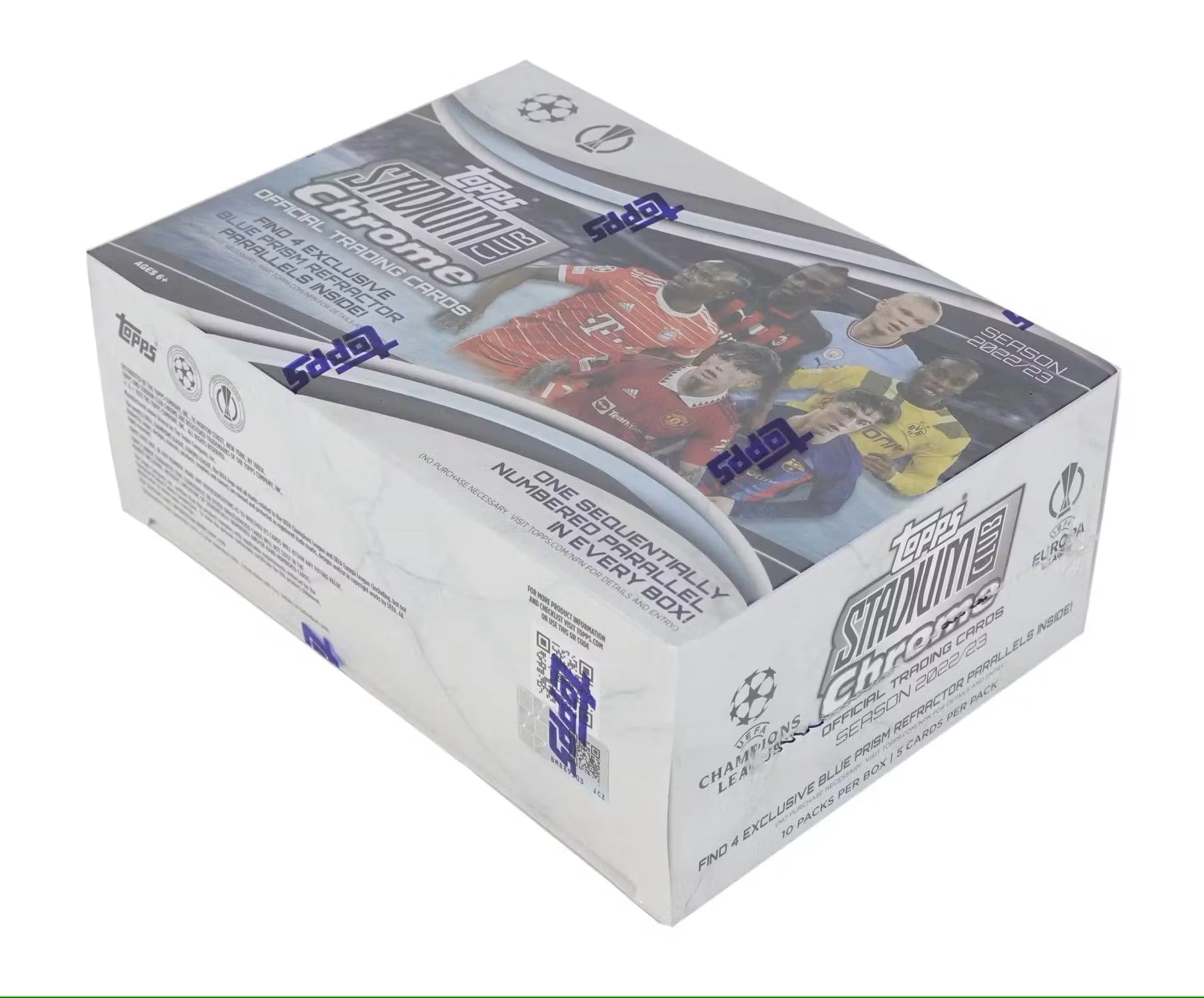2022/23 Topps Stadium Club Chrome UEFA Club Competitions Soccer Giant Box - Image 2