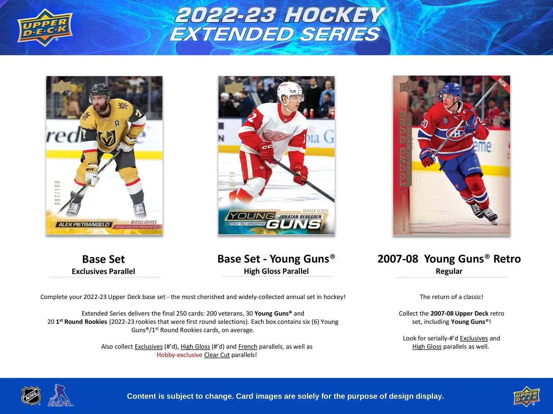 2022-23 Upper Deck Extended Series Hockey Hobby Box - Image 3