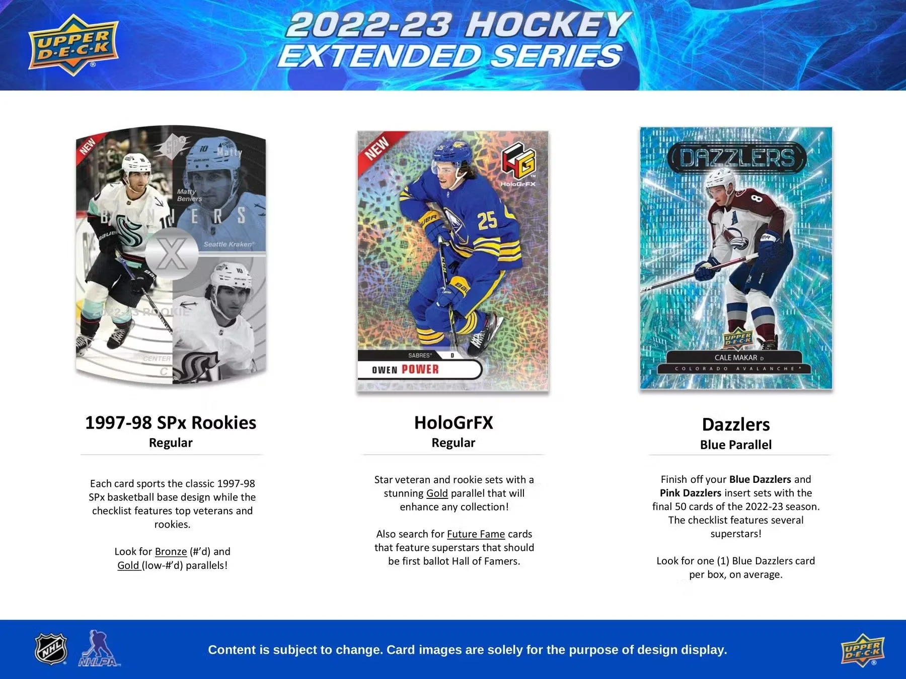 2022-23 Upper Deck Extended Series Hockey Hobby Box - Image 4