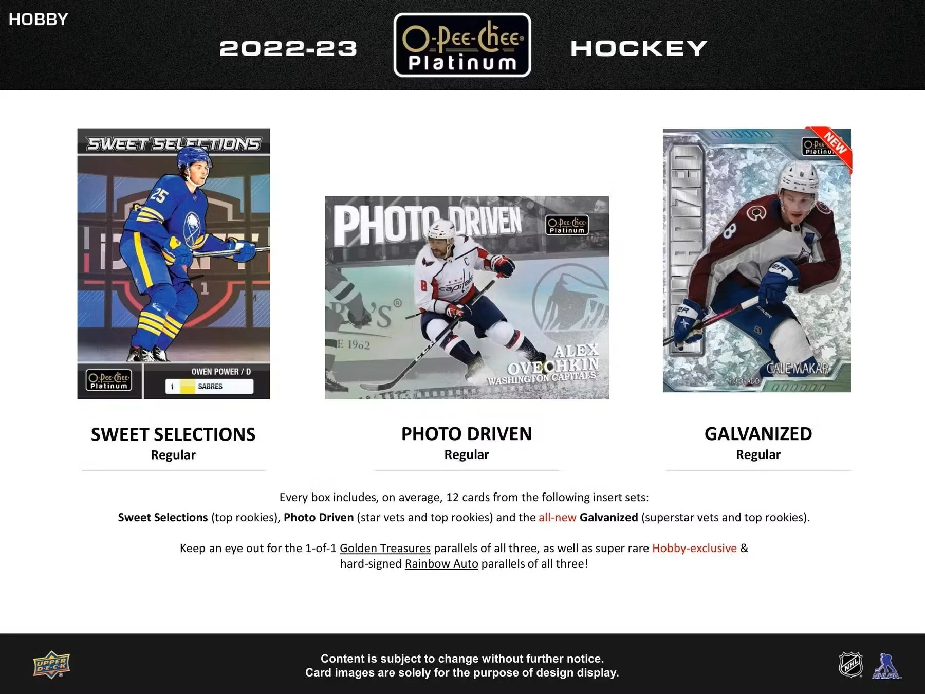 2022-23 Upper Deck O-Pee-Chee Platinum Hockey Hobby Box - Image 6