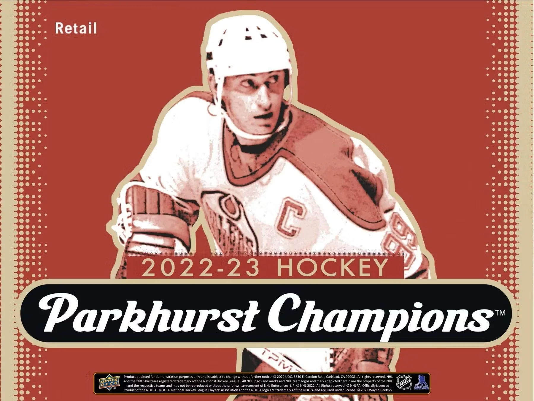 2022/23 Upper Deck Parkhurst Champions Hockey 5-Pack Blaster Box - Image 3