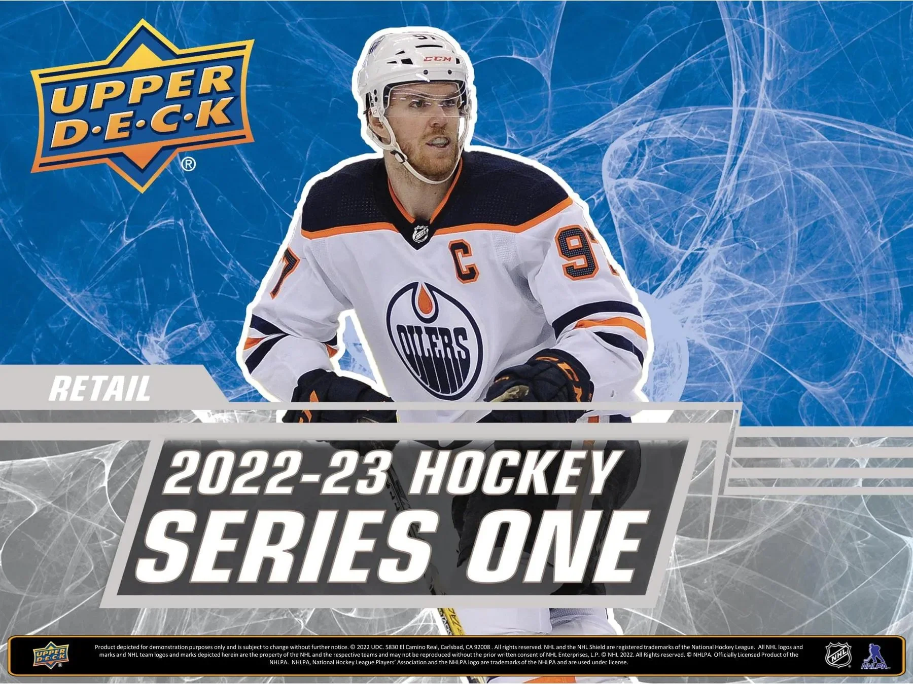2022-23 Upper Deck Series 1 Hockey Retail Box - Image 3
