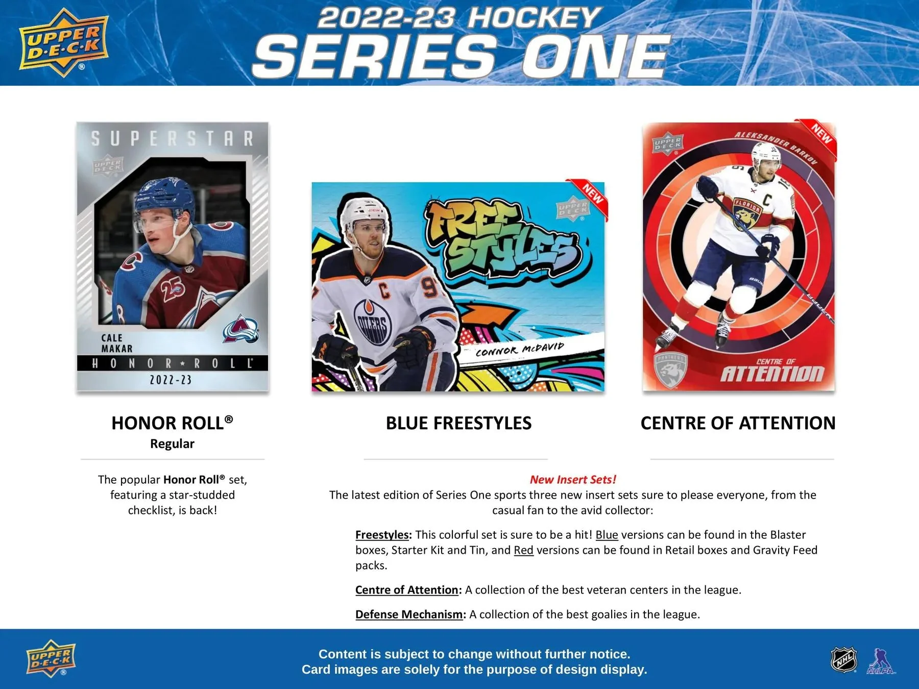 2022-23 Upper Deck Series 1 Hockey Retail Box - Image 4
