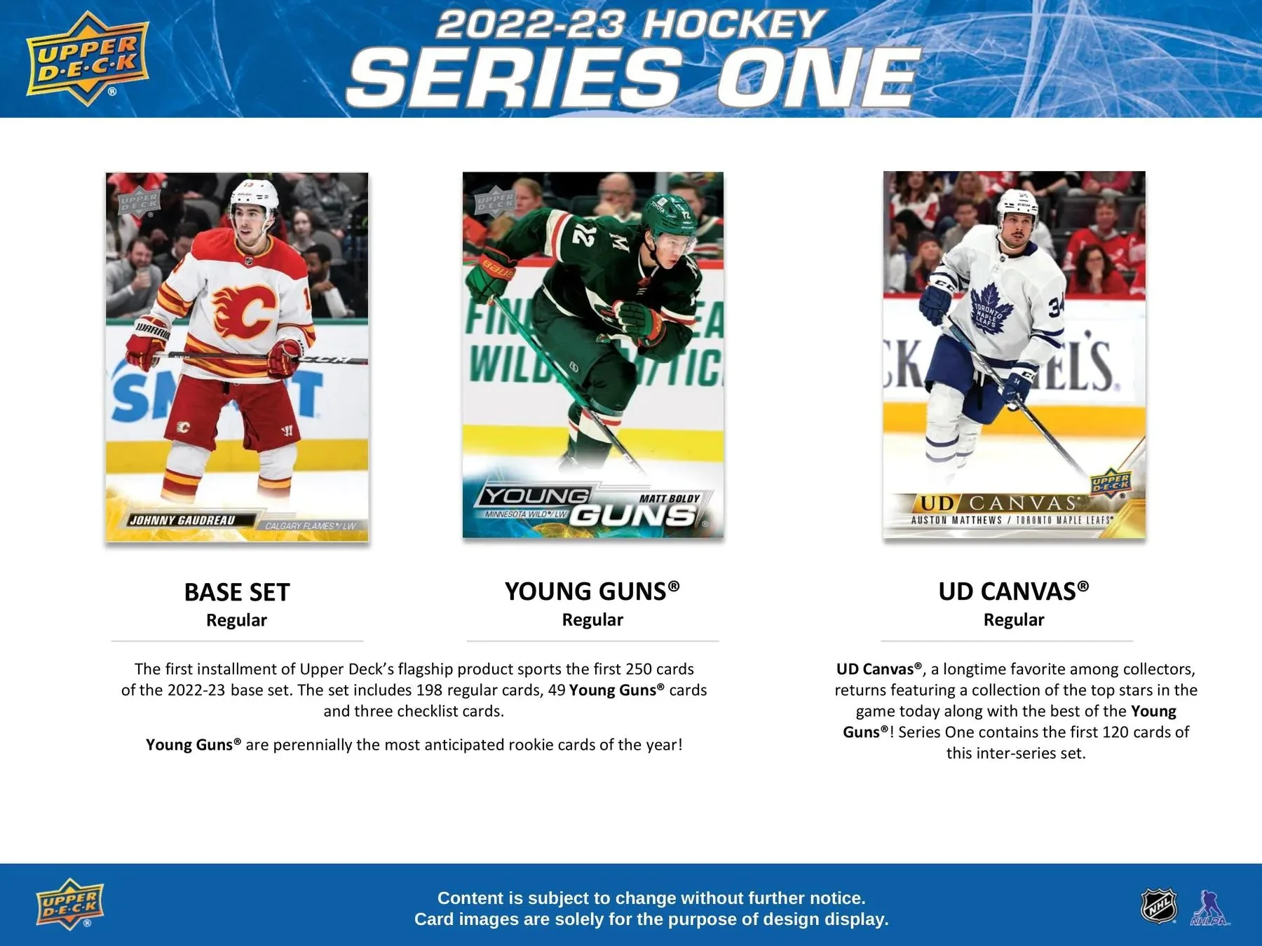 2022-23 Upper Deck Series 1 Hockey Retail Box - Image 5