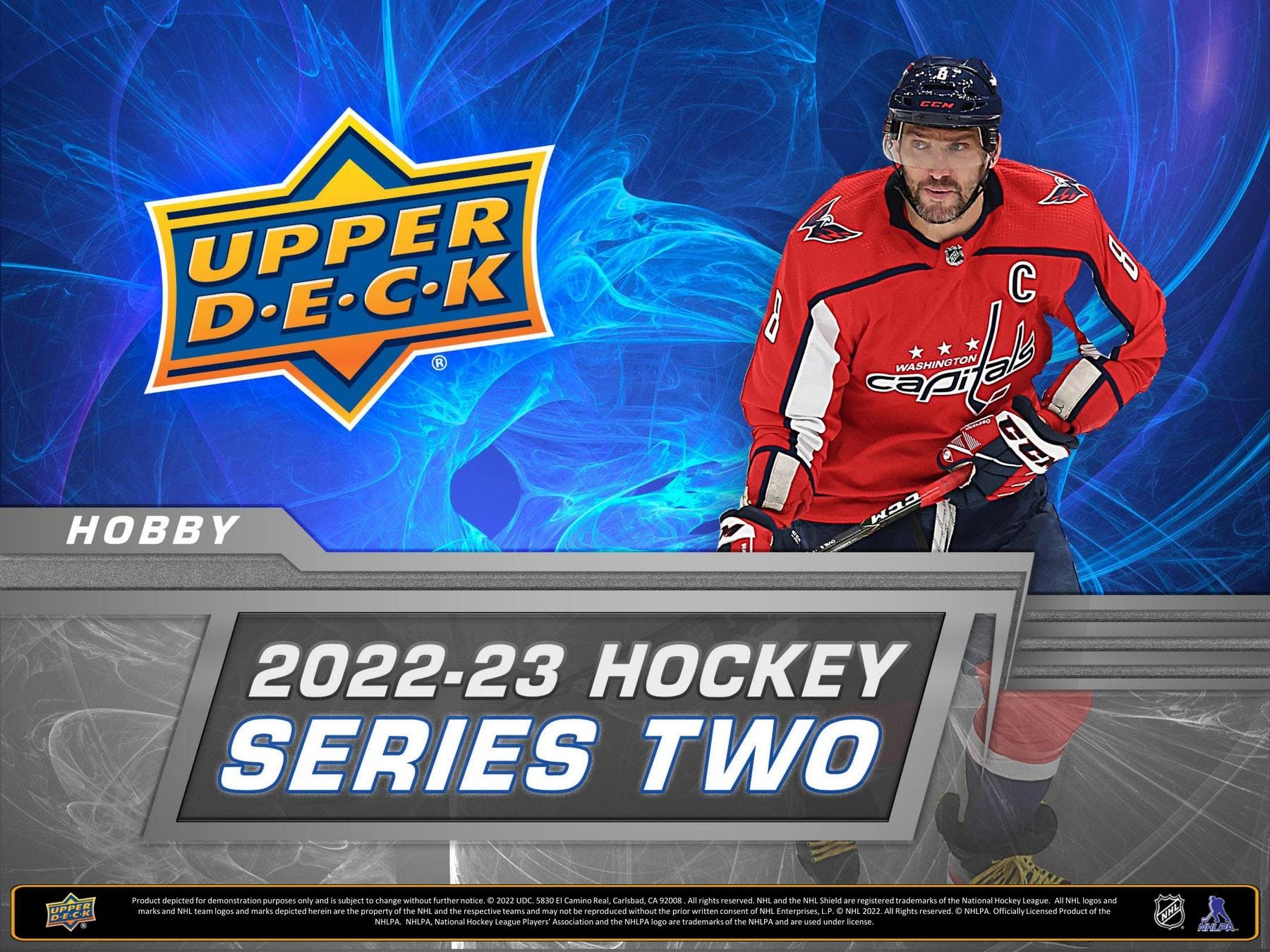 2022-23 Upper Deck Series 2 Hockey Hobby Box - Image 3