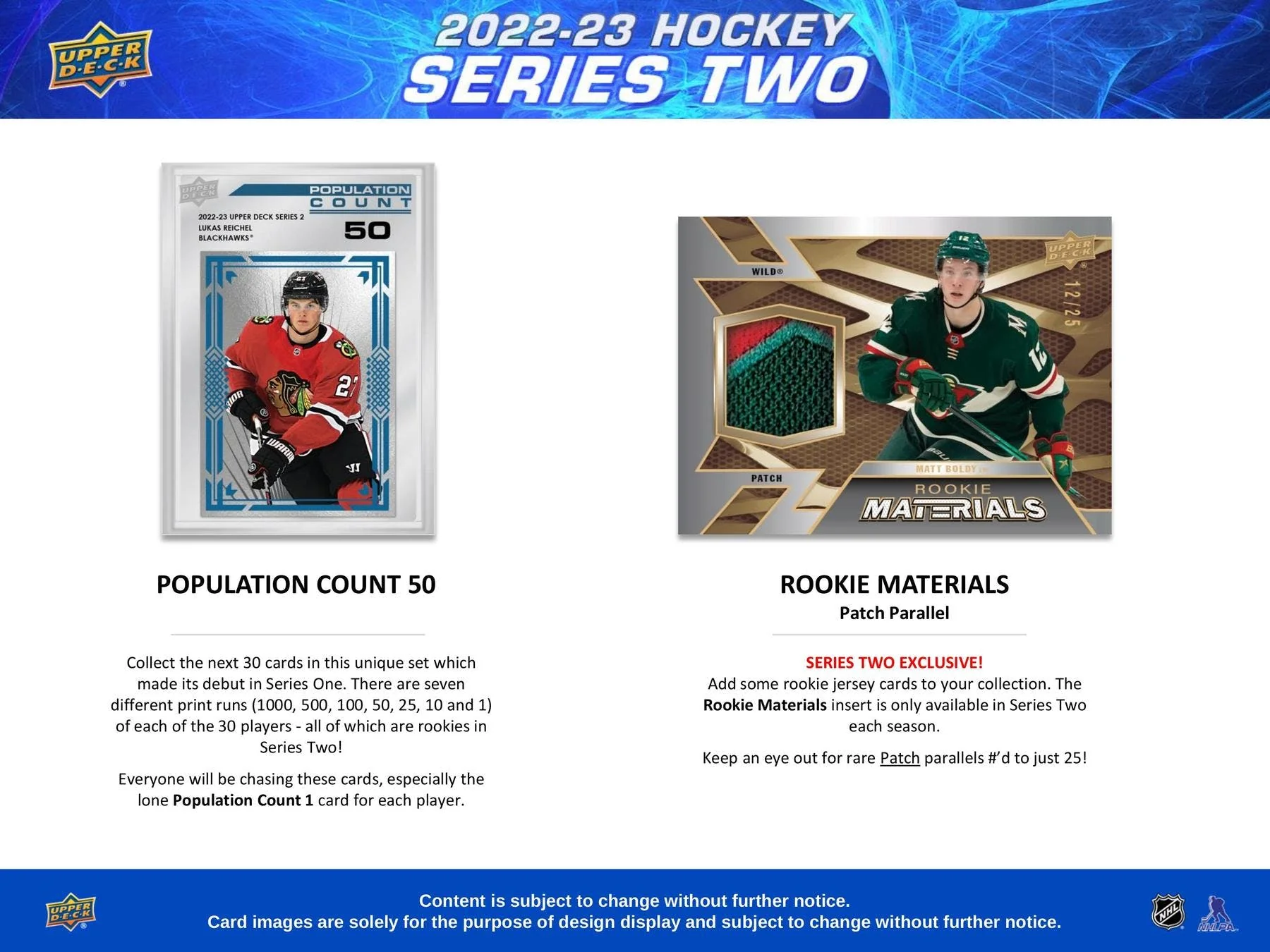 2022-23 Upper Deck Series 2 Hockey Hobby Box - Image 6