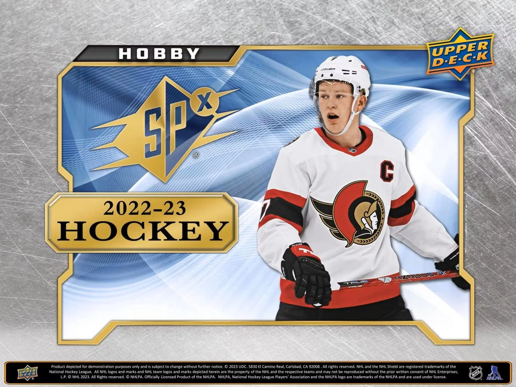 2022/23 Upper Deck SPx Hockey Hobby Box - Image 3