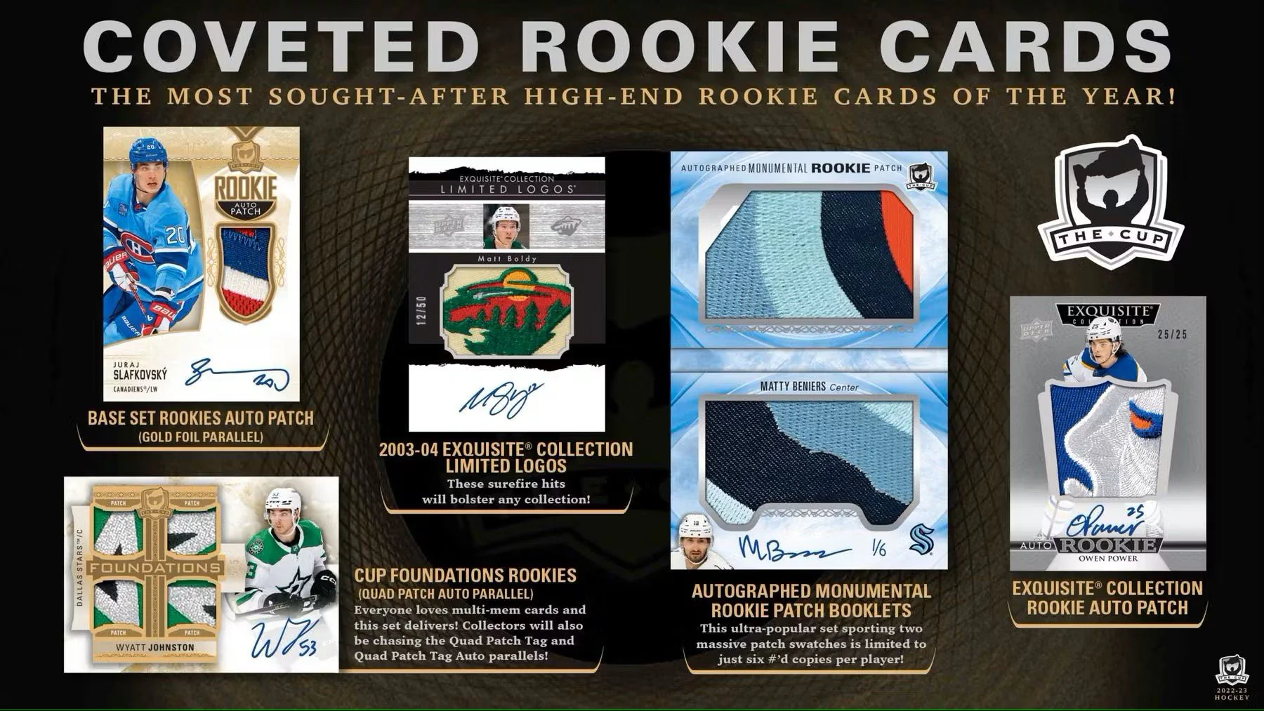 2022-23 Upper Deck The Cup Hockey Hobby Box - Image 5